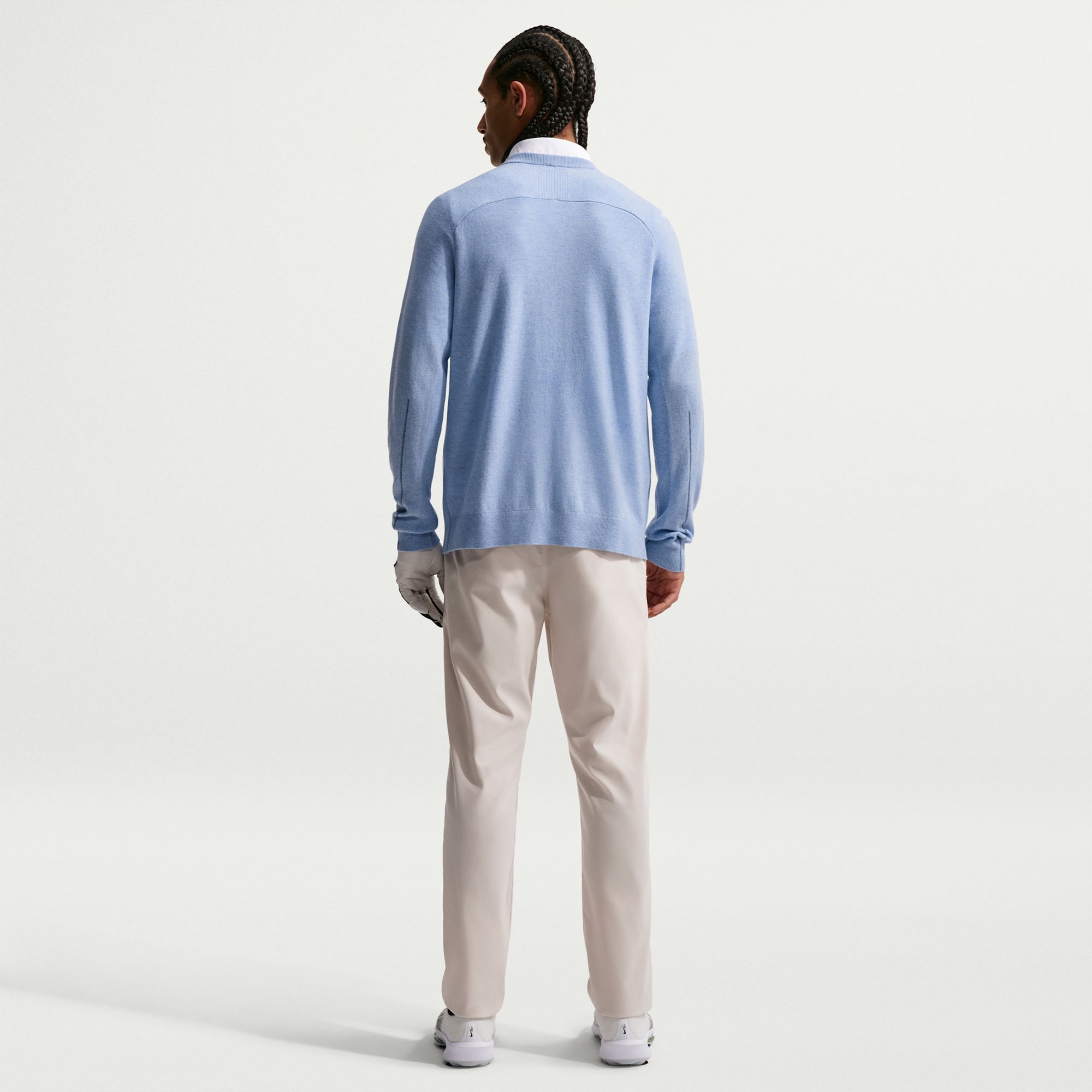 Nike Men's Tailored Performance Long Sleeve Crewneck Golf Sweater product image