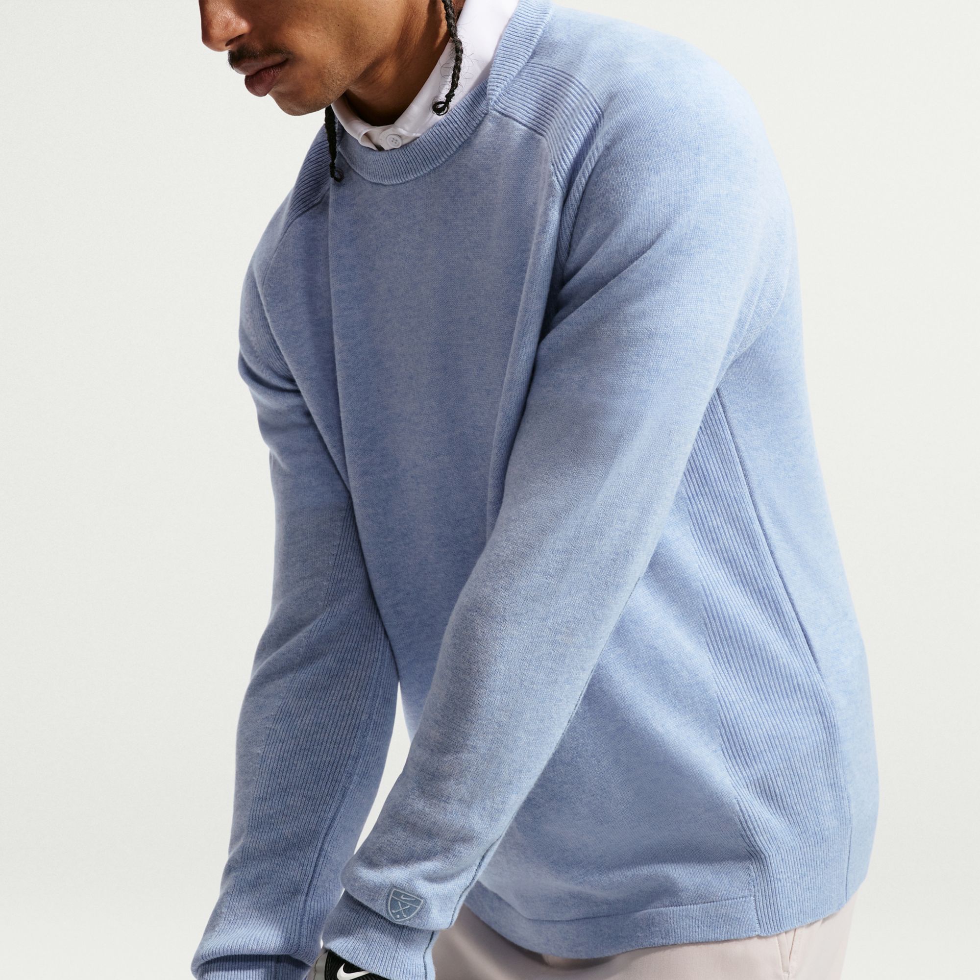 Nike Men's Tailored Performance Long Sleeve Crewneck Golf Sweater product image
