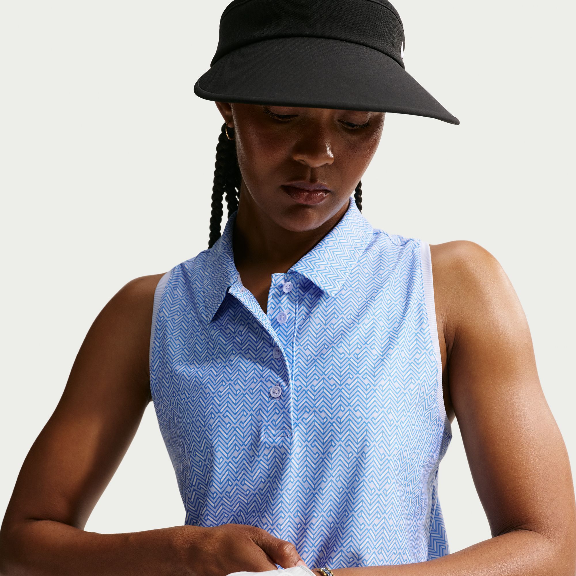 Nike Women's Victory Dri-FIT Sleeveless Printed Golf Polo product image