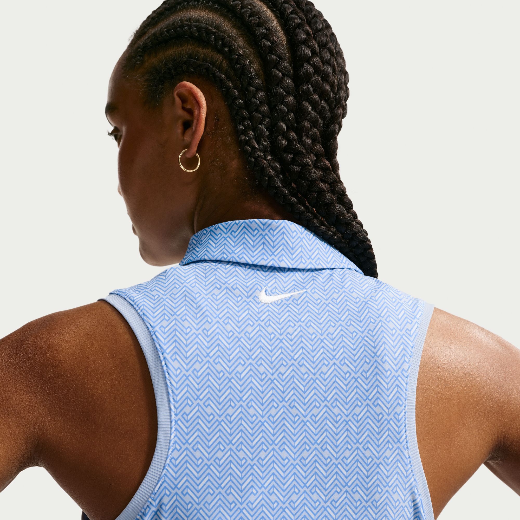 Nike Women's Victory Dri-FIT Sleeveless Printed Golf Polo product image