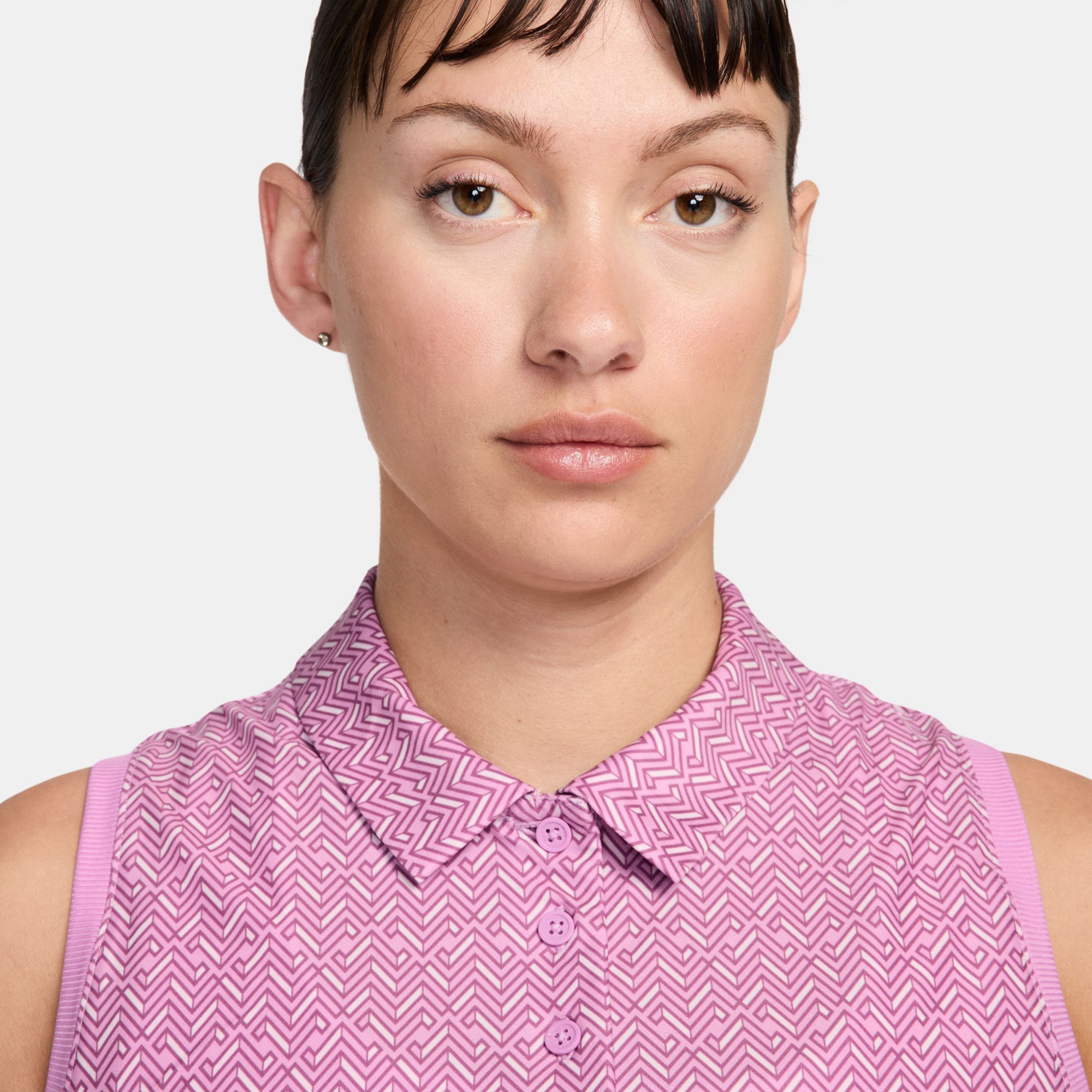 Nike Women's Victory Dri-FIT Sleeveless Printed Golf Polo product image