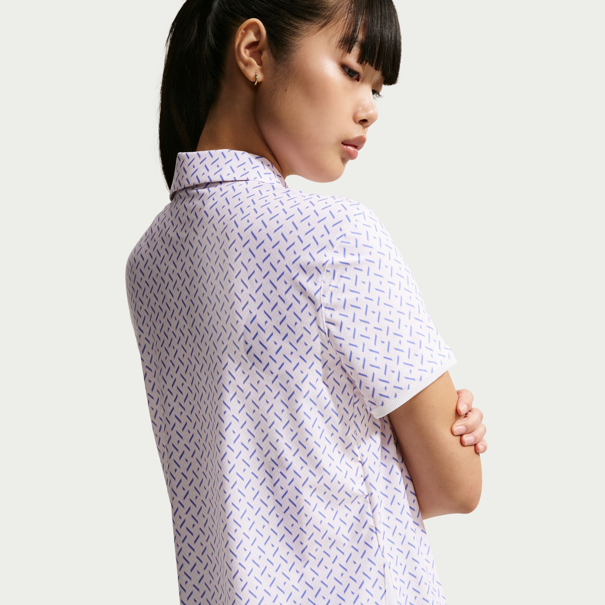 Nike Women's Victory Dri-FIT Short Sleeve Printed Golf Polo product image