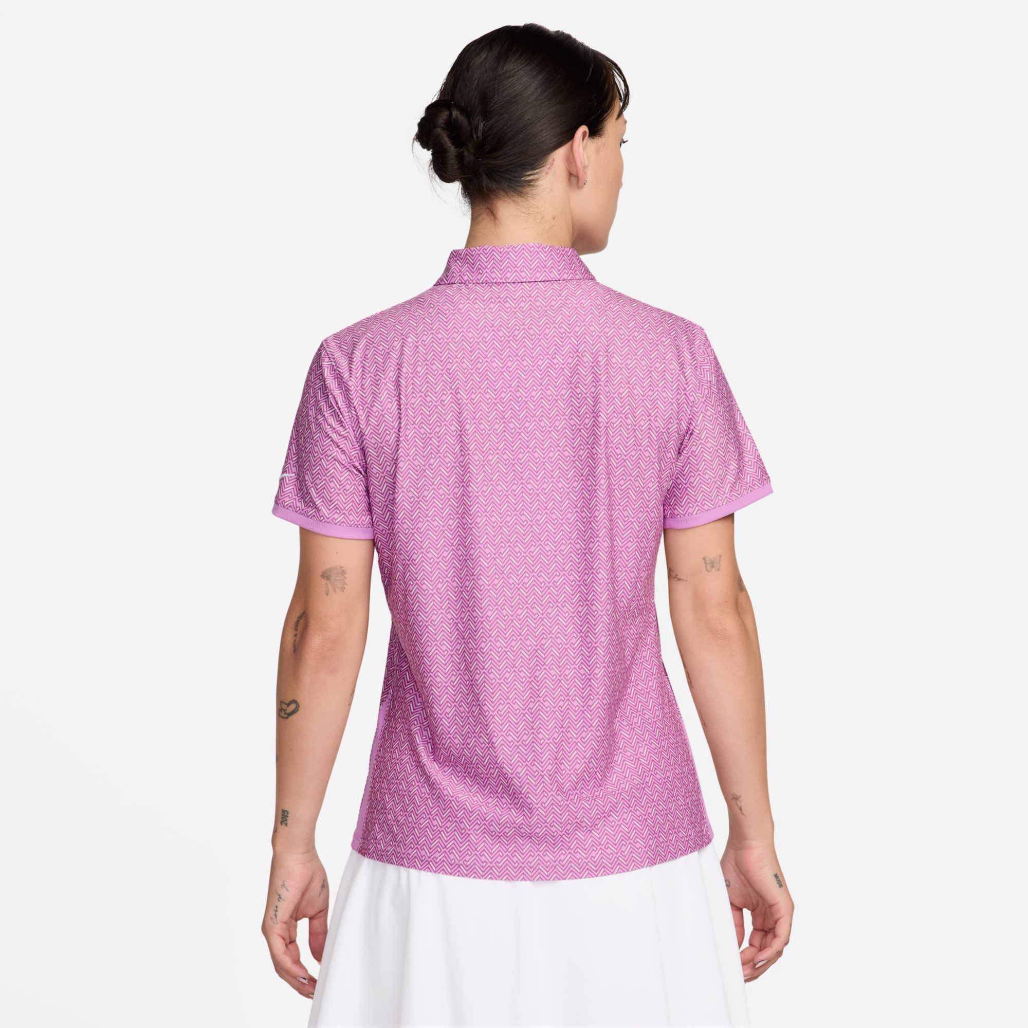 Nike Women's Victory Dri-FIT Short Sleeve Printed Golf Polo product image