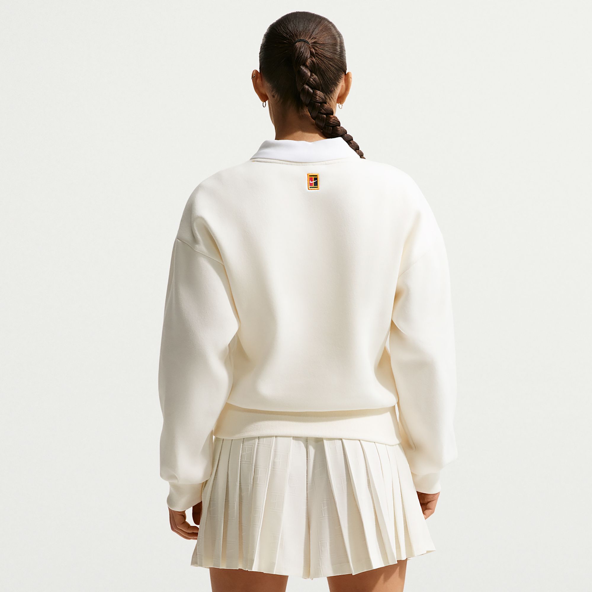 Nike Women's Court Collection French Terry Crewneck Tennis Shirt product image