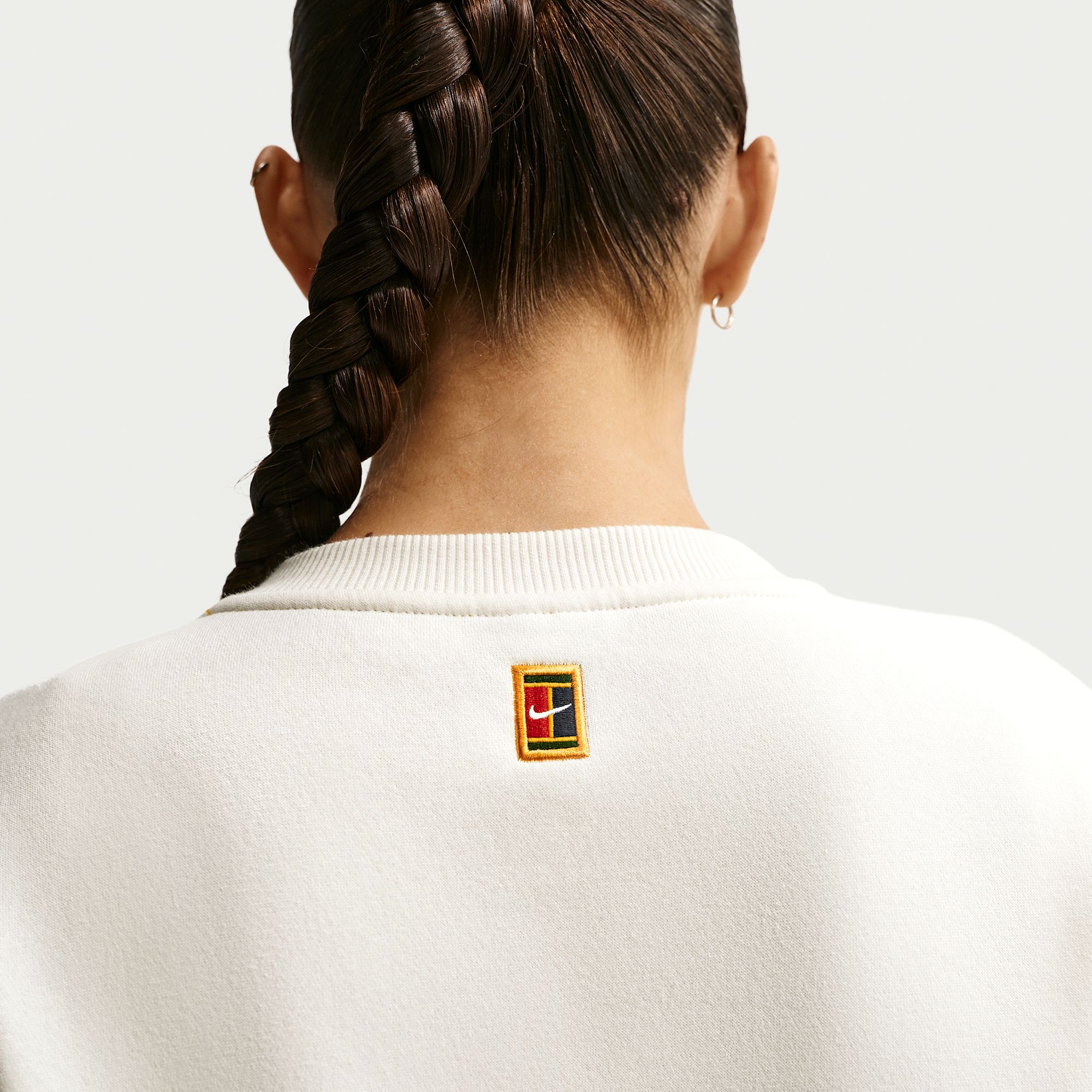 Nike Women's Court Collection French Terry Crewneck Tennis Shirt product image