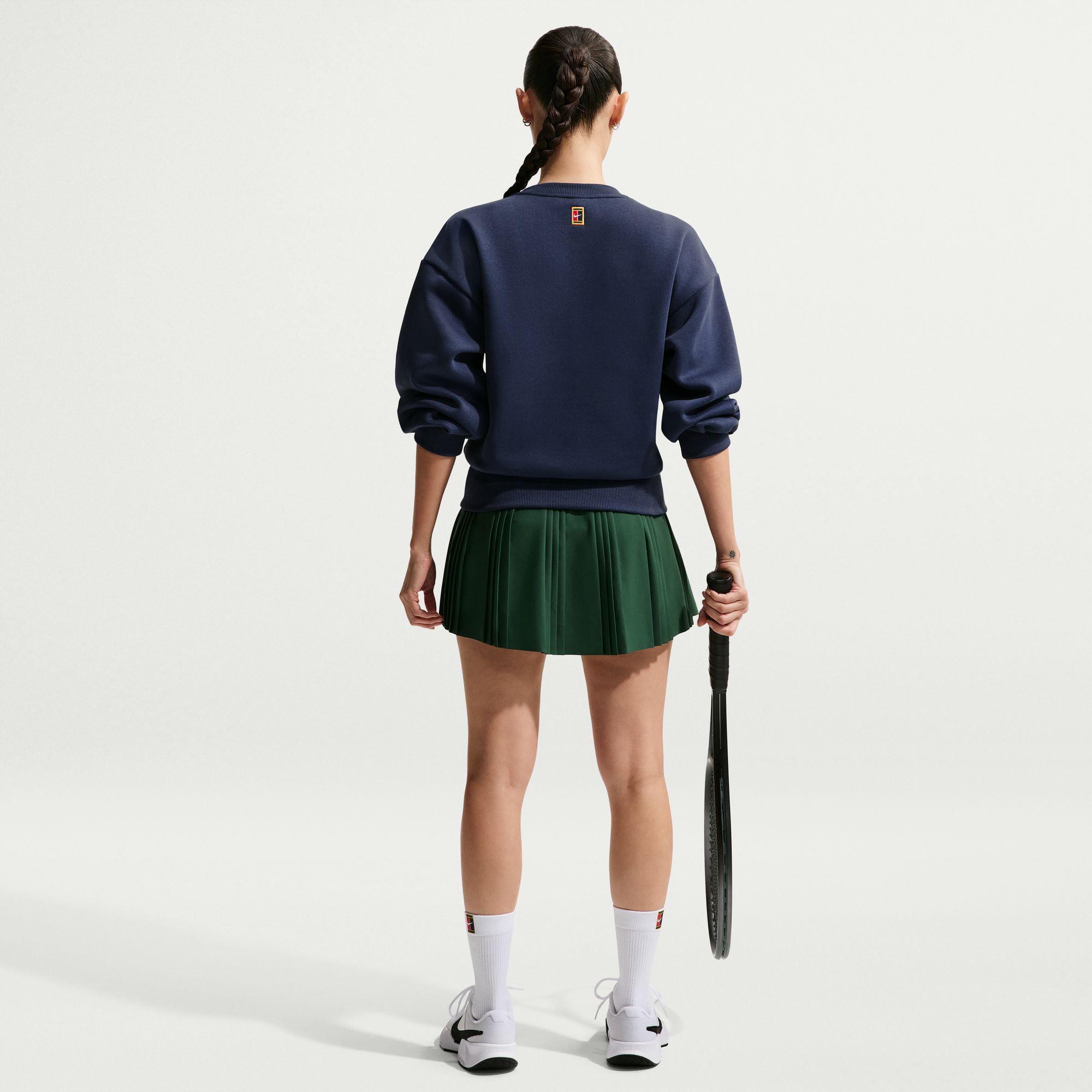 Nike Women's Court Collection French Terry Crewneck Tennis Shirt product image