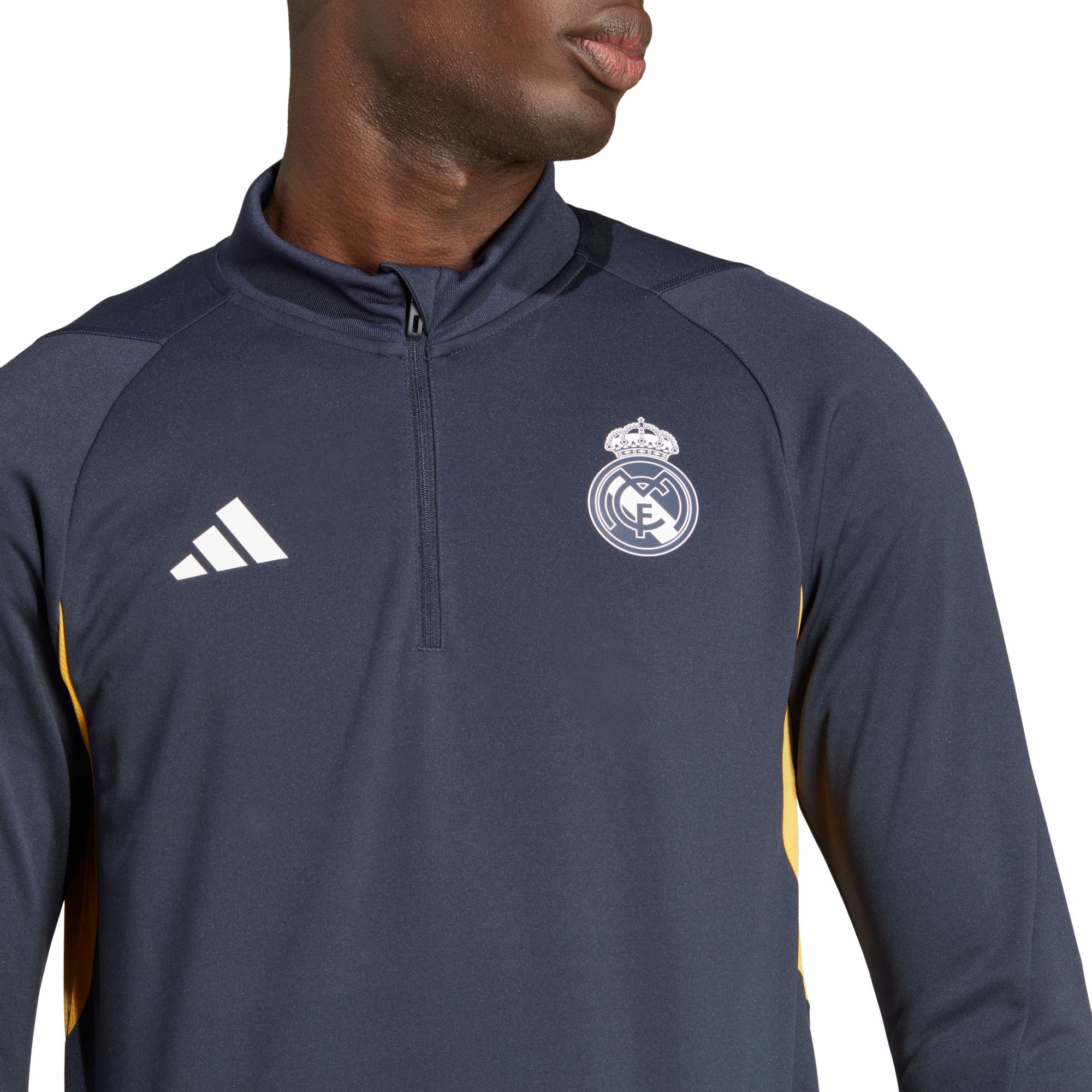 adidas Real Madrid 2023 Navy Training Quarter-Zip Pullover Shirt product image