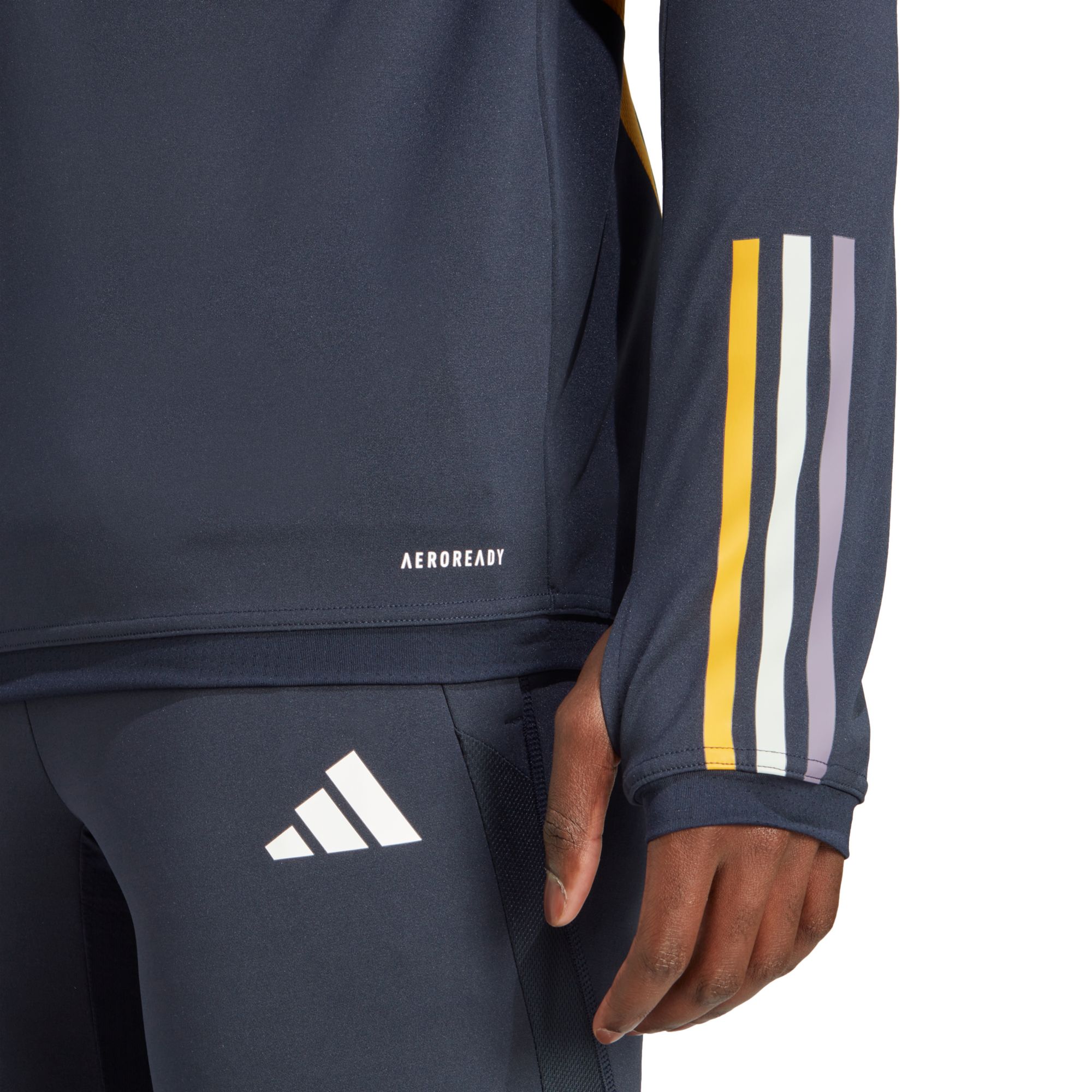 adidas Real Madrid 2023 Navy Training Quarter-Zip Pullover Shirt product image