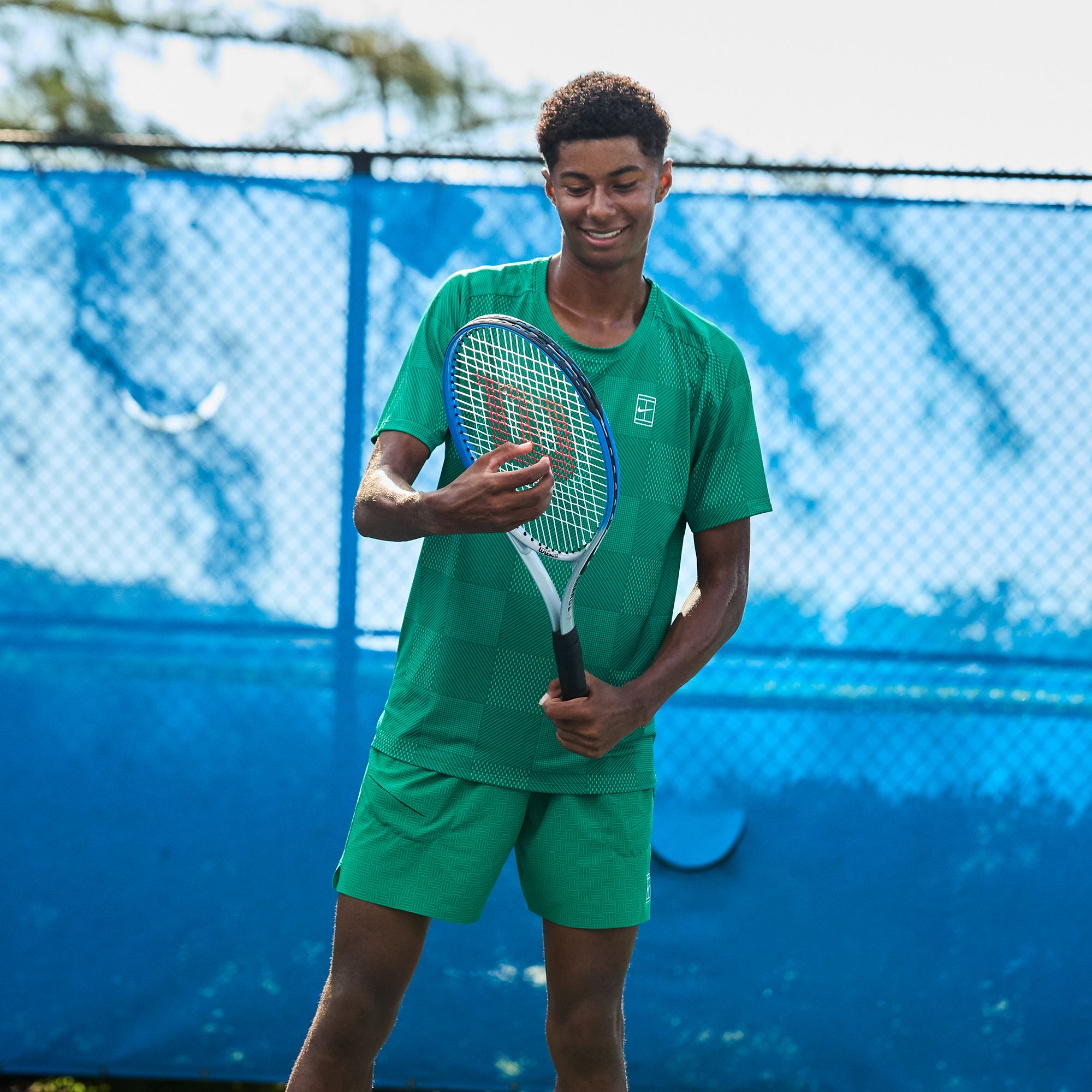 Nike Men's Court Advantage Dri-FIT Tennis Shirt product image