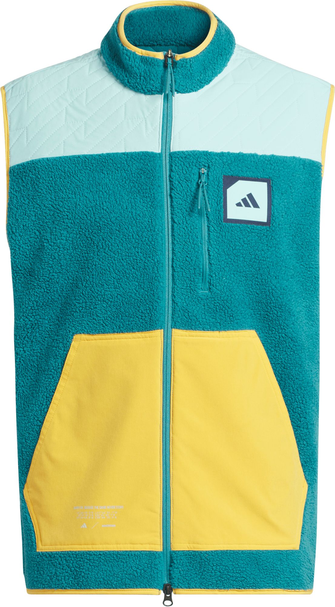 adidas Men's Adicross Padded Fleece Full-Zip Vest product image