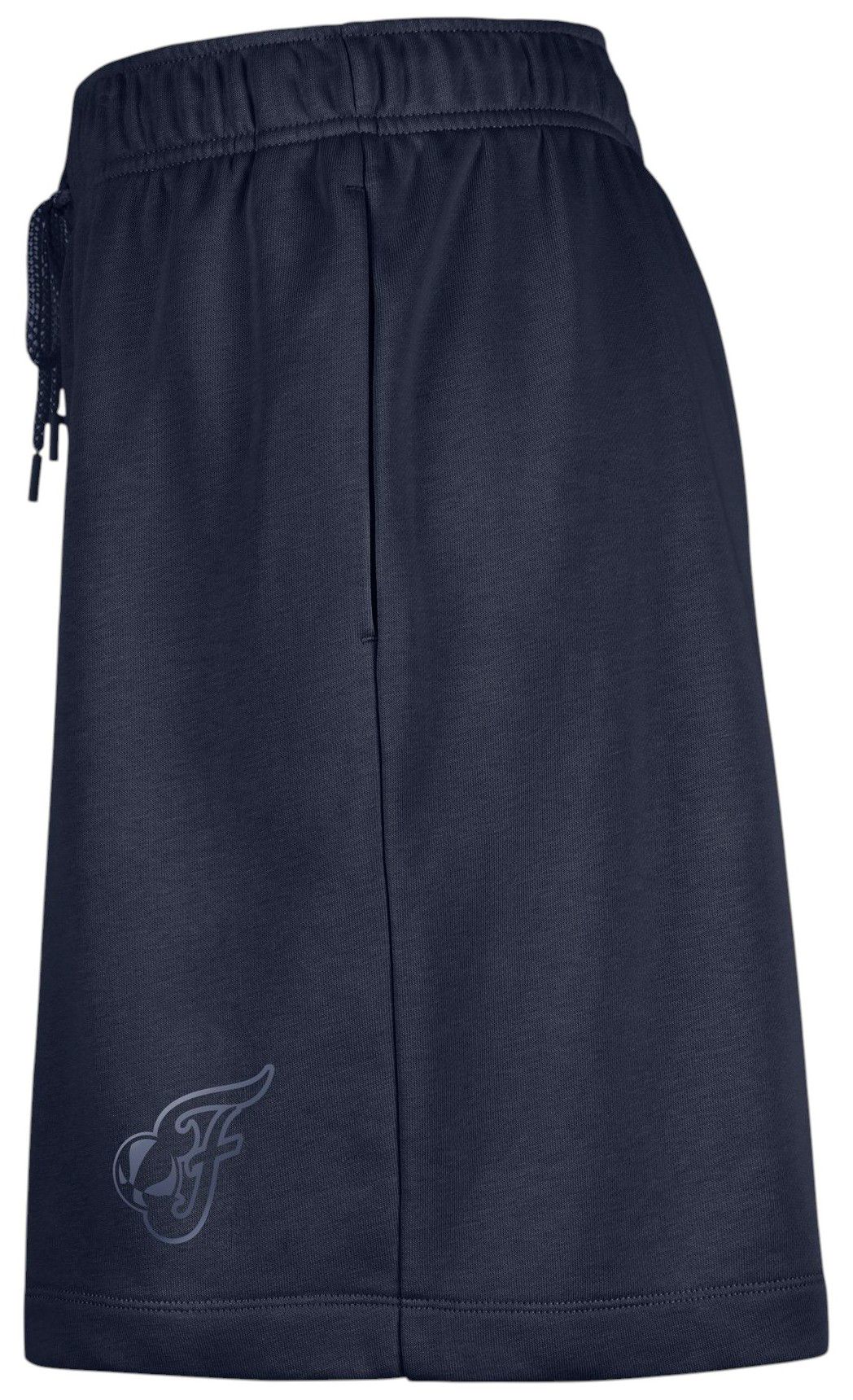 Nike Women's Indiana Fever Navy 6" Fleece Shorts product image