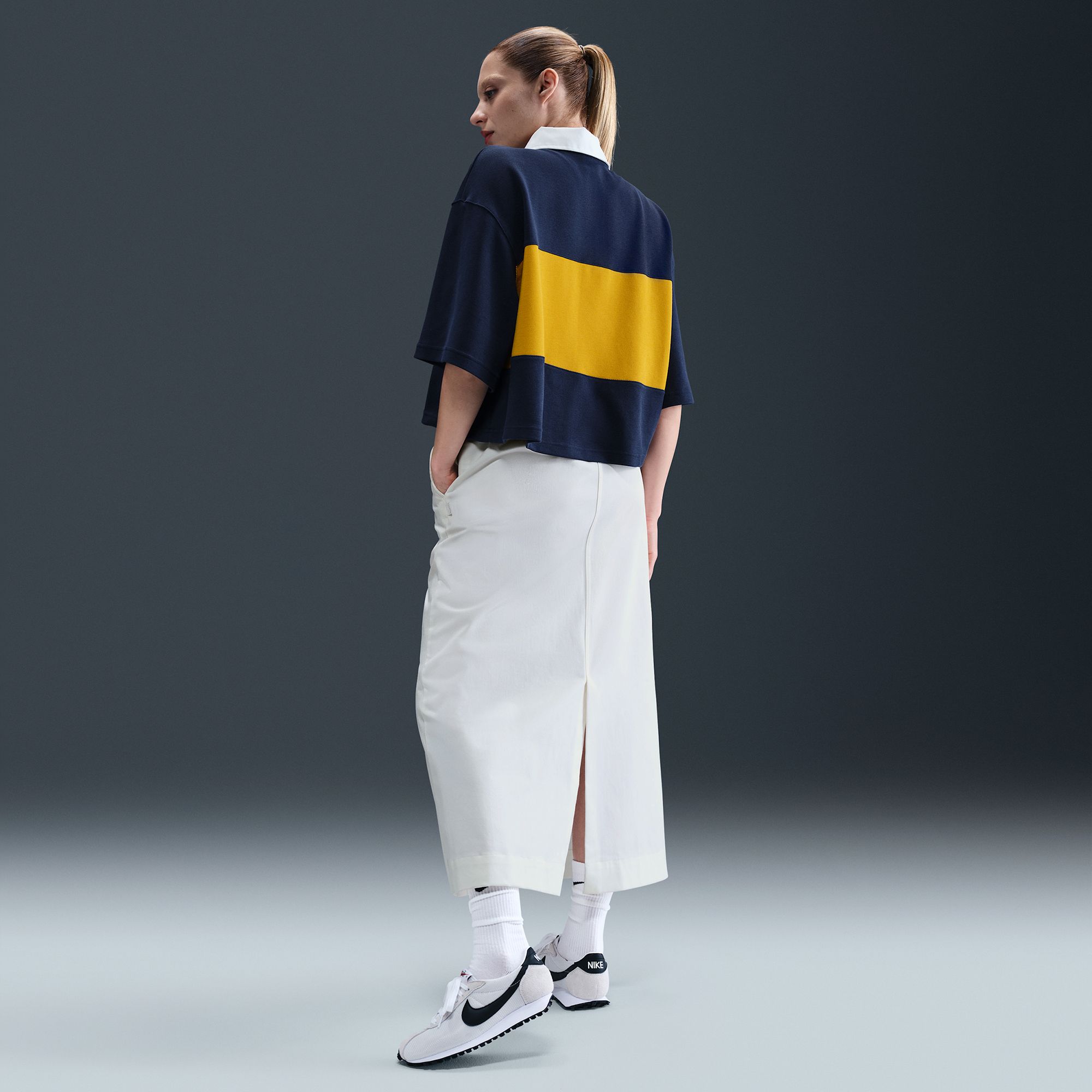 Nike Women's Sportswear Street Short Sleeve Polo product image