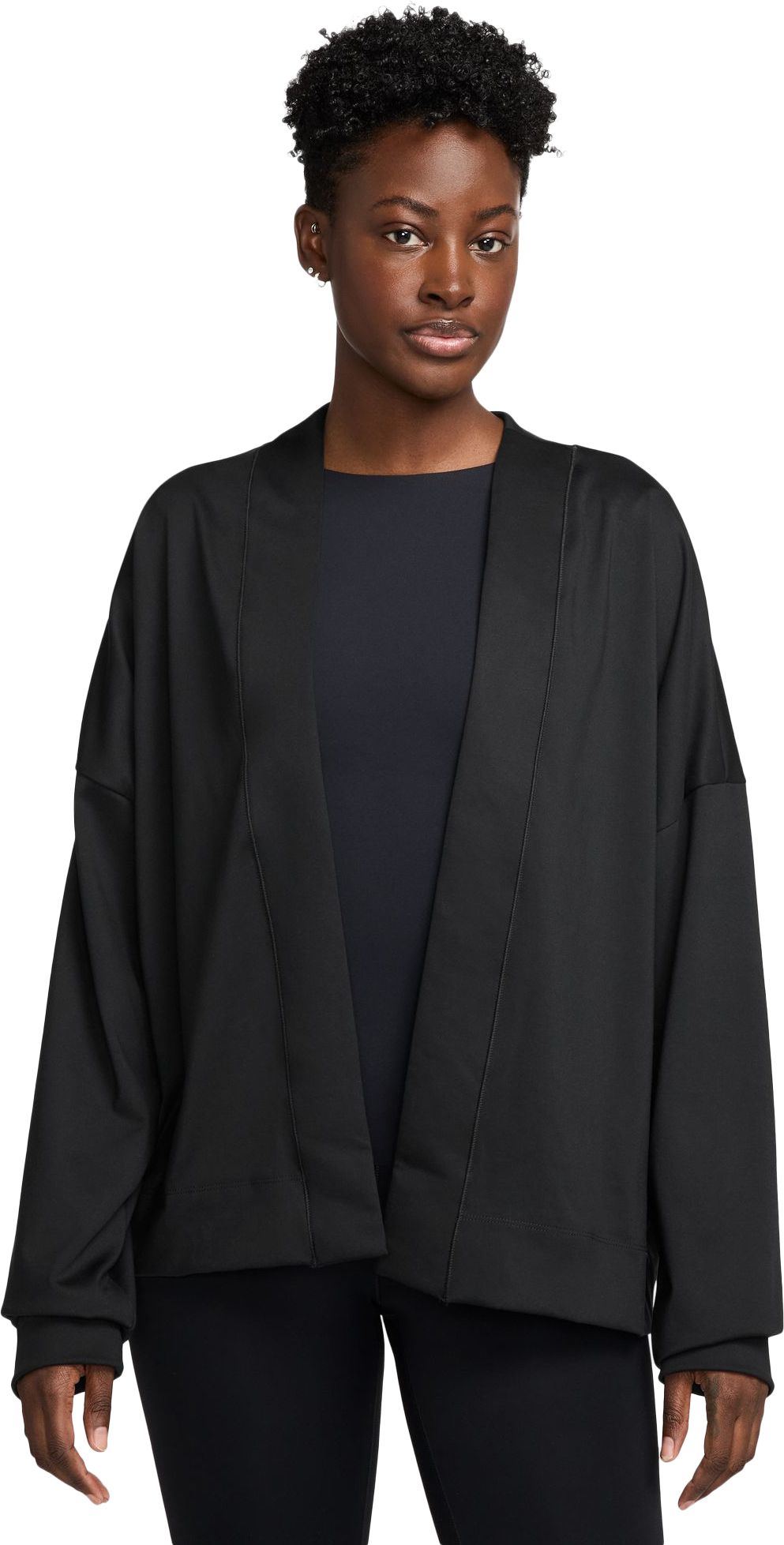 Nike Women's Zenvy Dri-FIT Long-Sleeve Cardigan product image