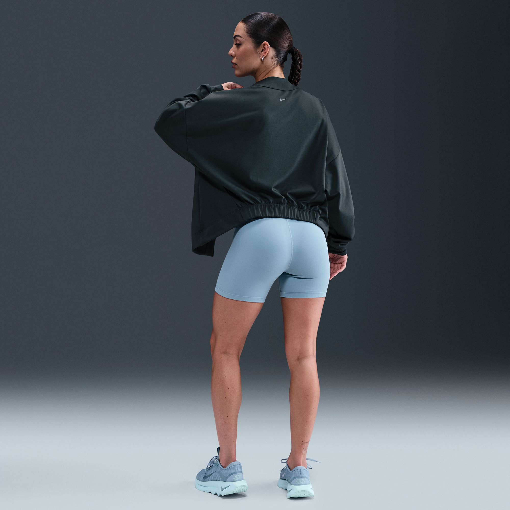 Nike Women's Zenvy Dri-FIT Long-Sleeve Cardigan product image