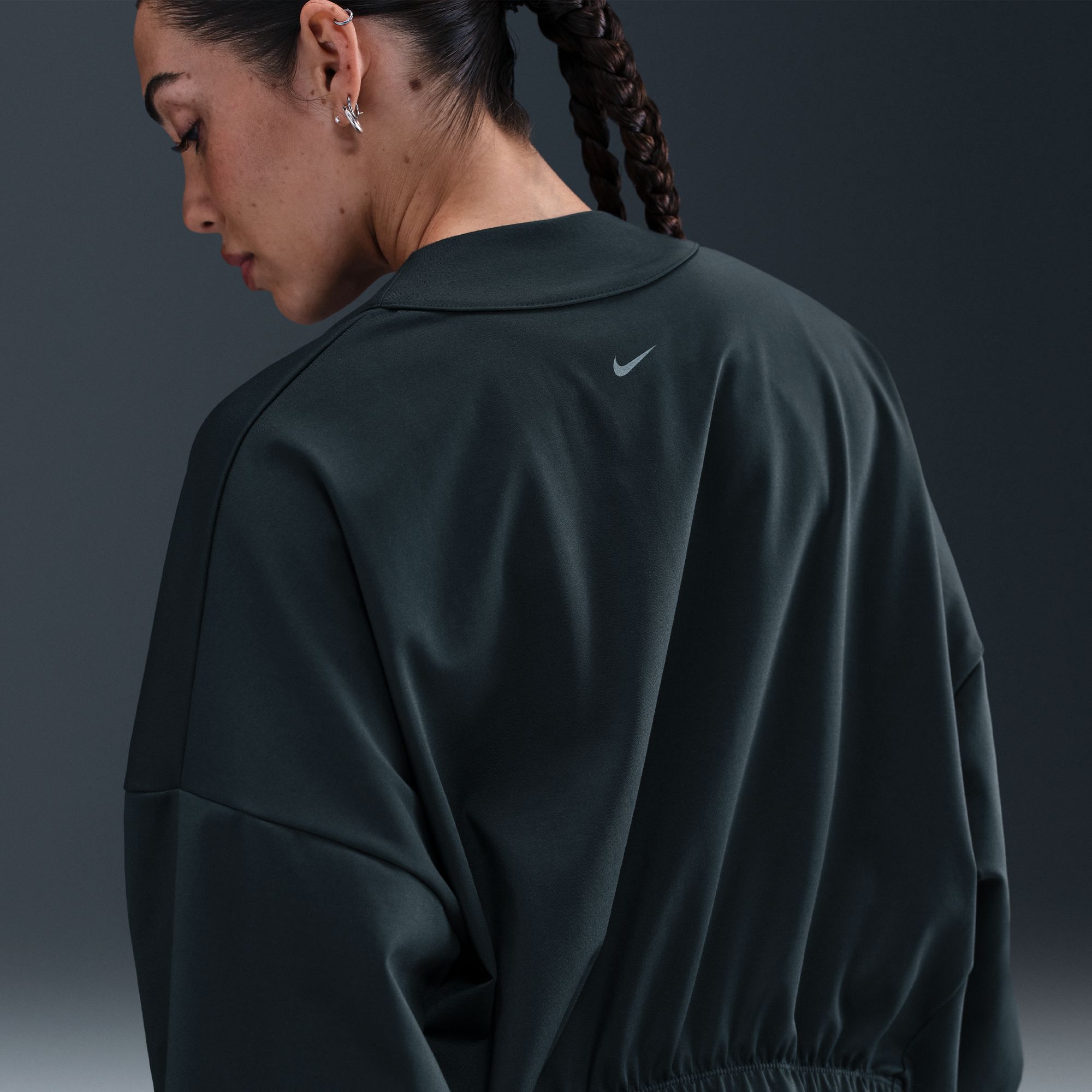 Nike Women's Zenvy Dri-FIT Long-Sleeve Cardigan product image