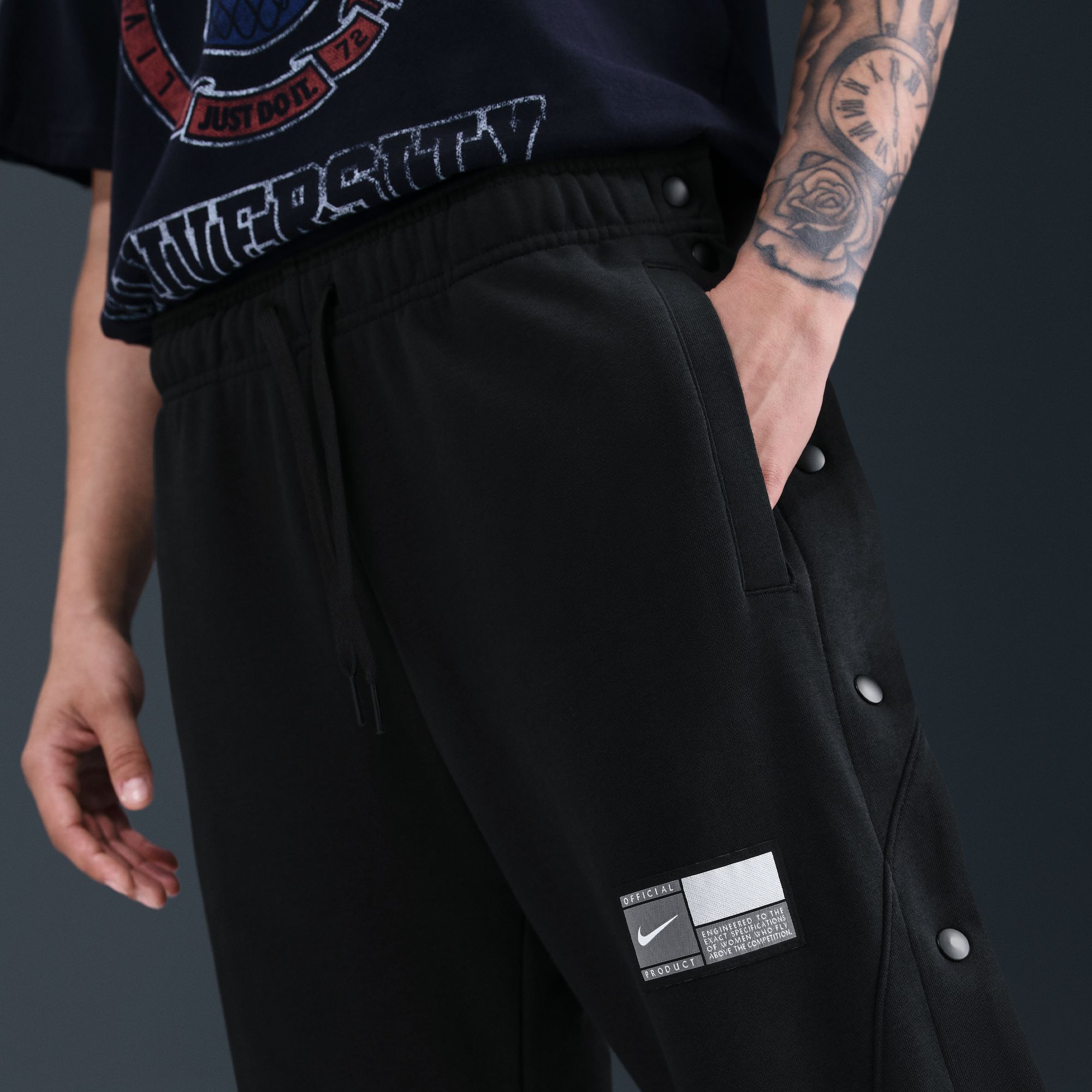 Nike Women's Fleece Tear-Away Basketball Pants product image