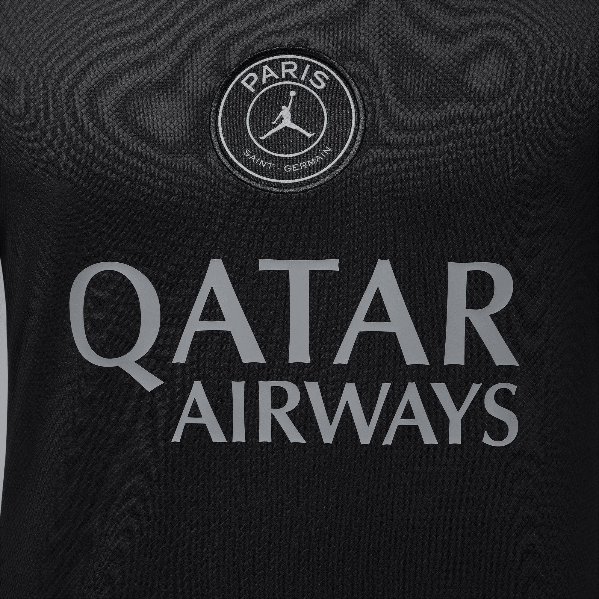Jordan Adult Paris Saint-Germain Strike 2025-26 Fourth Black T-Shirt product image