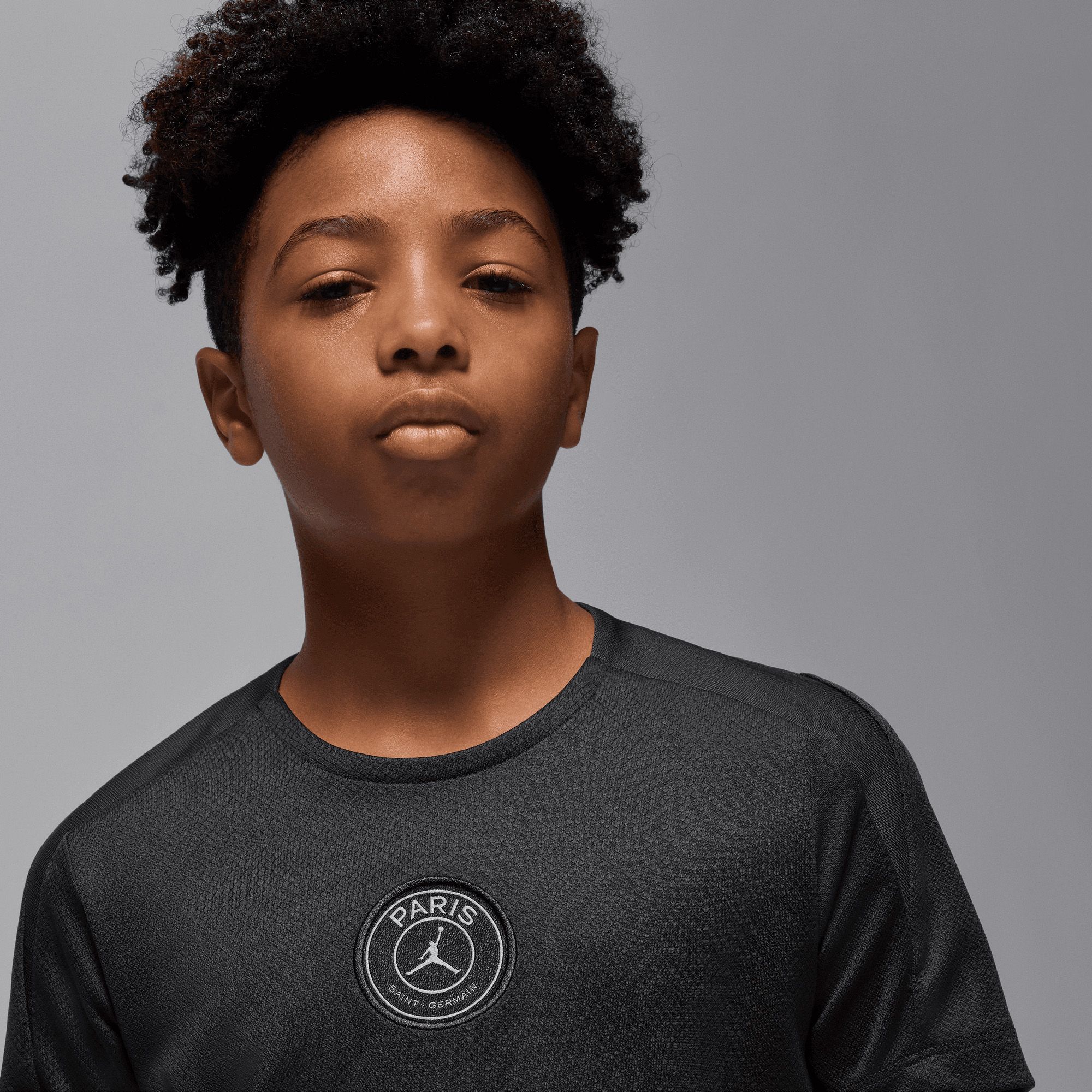 Jordan Youth Paris Saint-Germain Strike 2025-26 Fourth Black T-Shirt product image