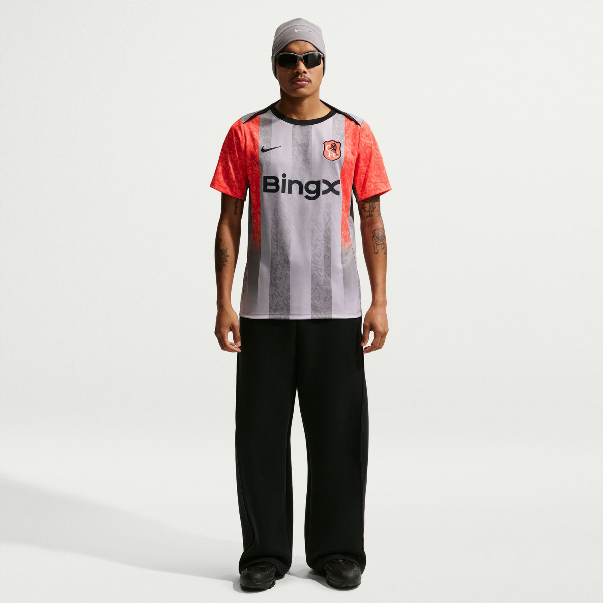 Nike Adult Chelsea FC Wolf Gray 2025 Prematch Top product image
