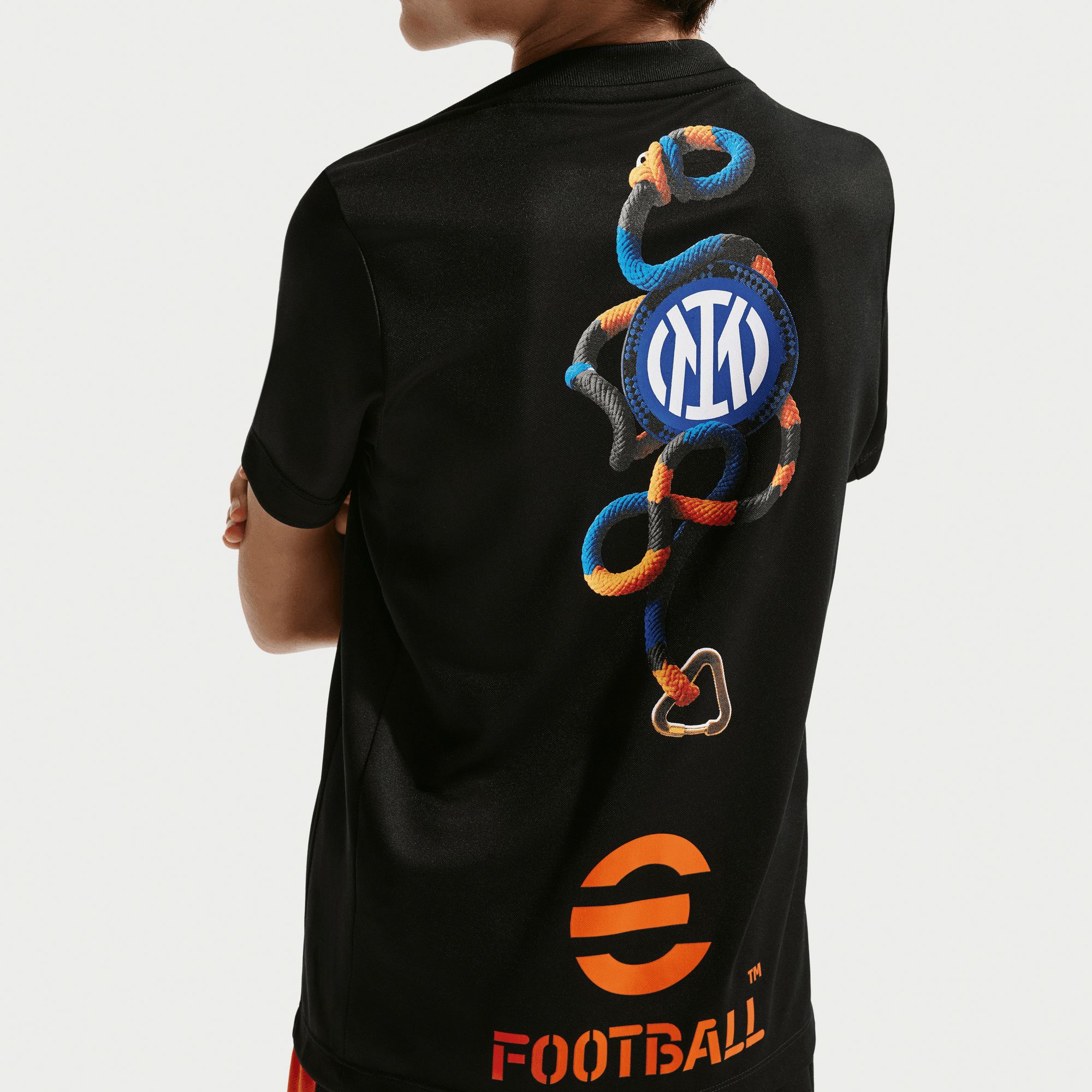 Nike Youth Inter Milan 2025-26 ACG-26 Black Prematch Jersey product image