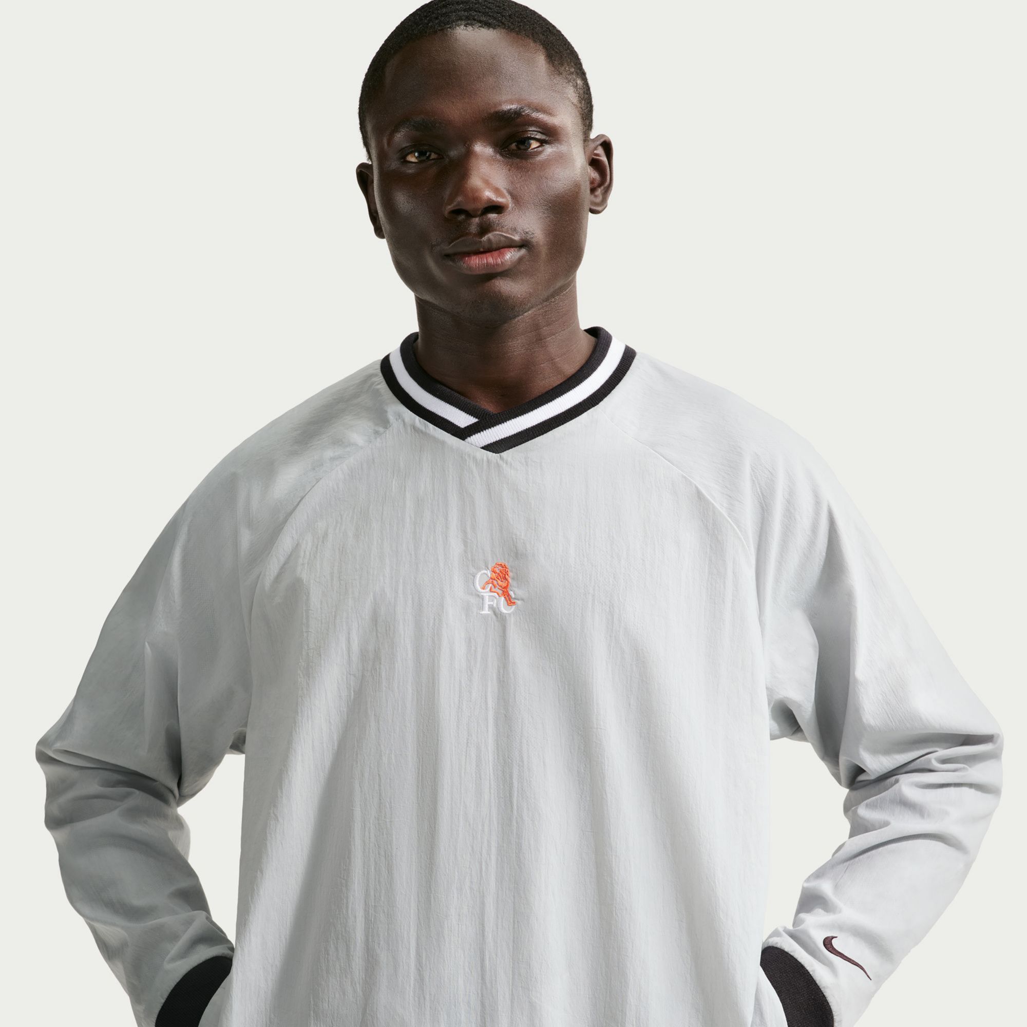 Nike Adult Chelsea FC Wolf Gray 2025 Strike Jacket product image