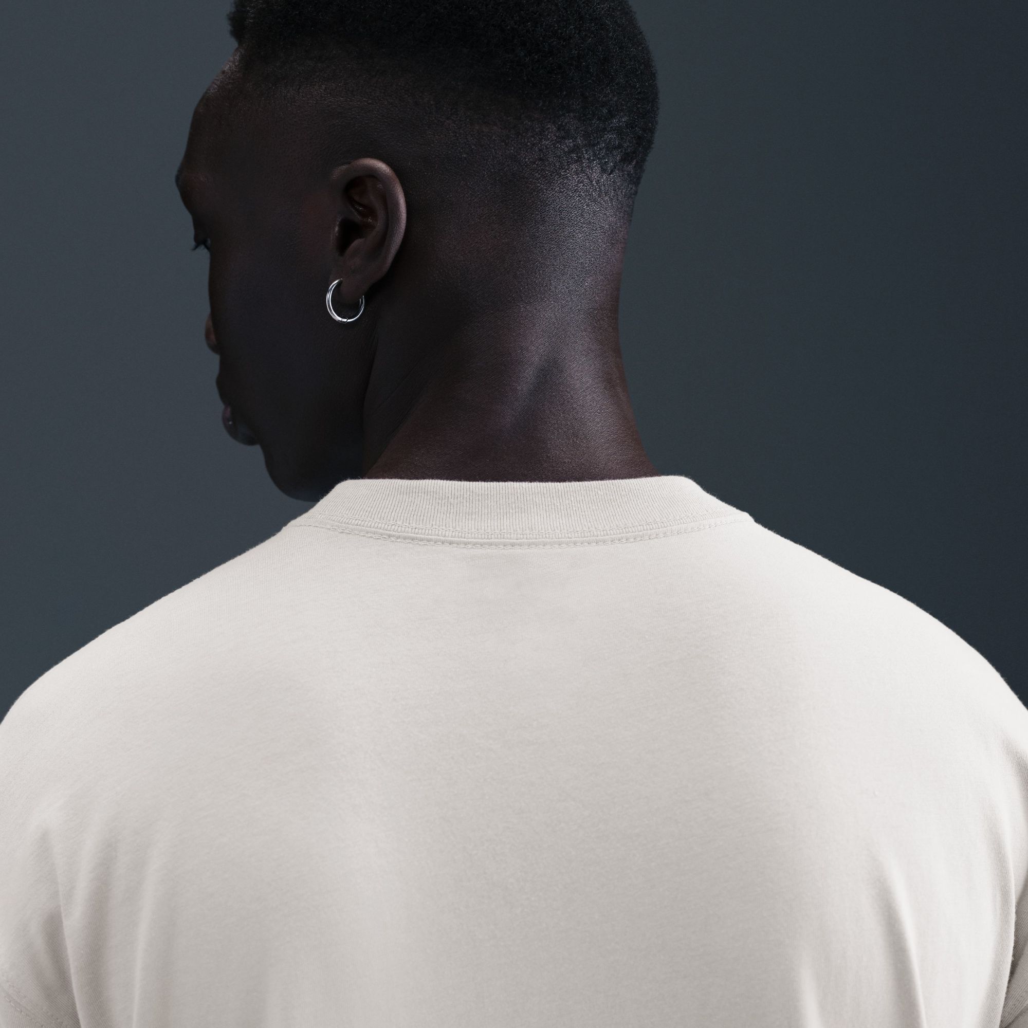 Nike Men's 2025 Tottenham Hotspur Grey Alternate Team Wordmark T-Shirt product image