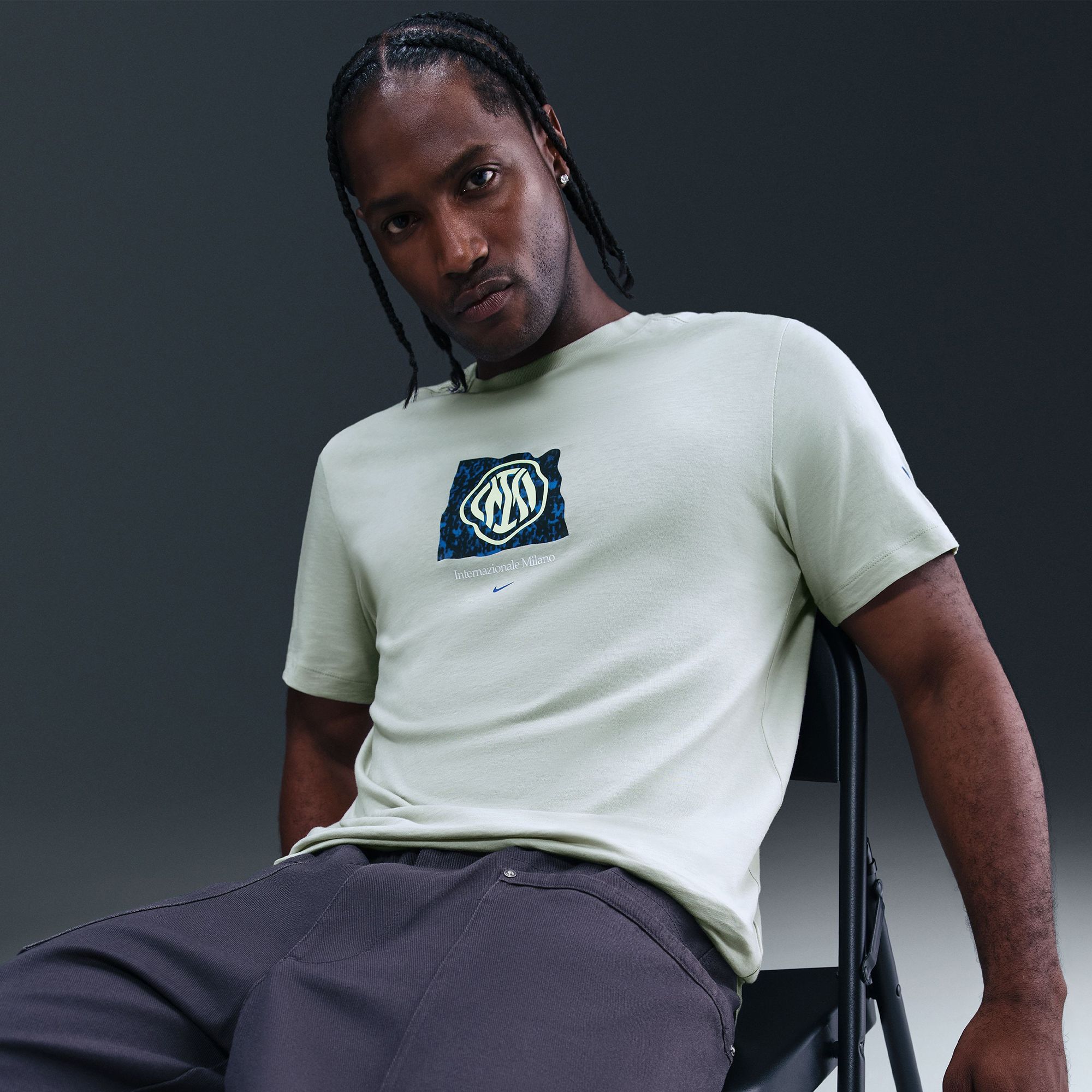 Nike Adult Inter Milan Grey Haze 2025 Banner T-Shirt product image