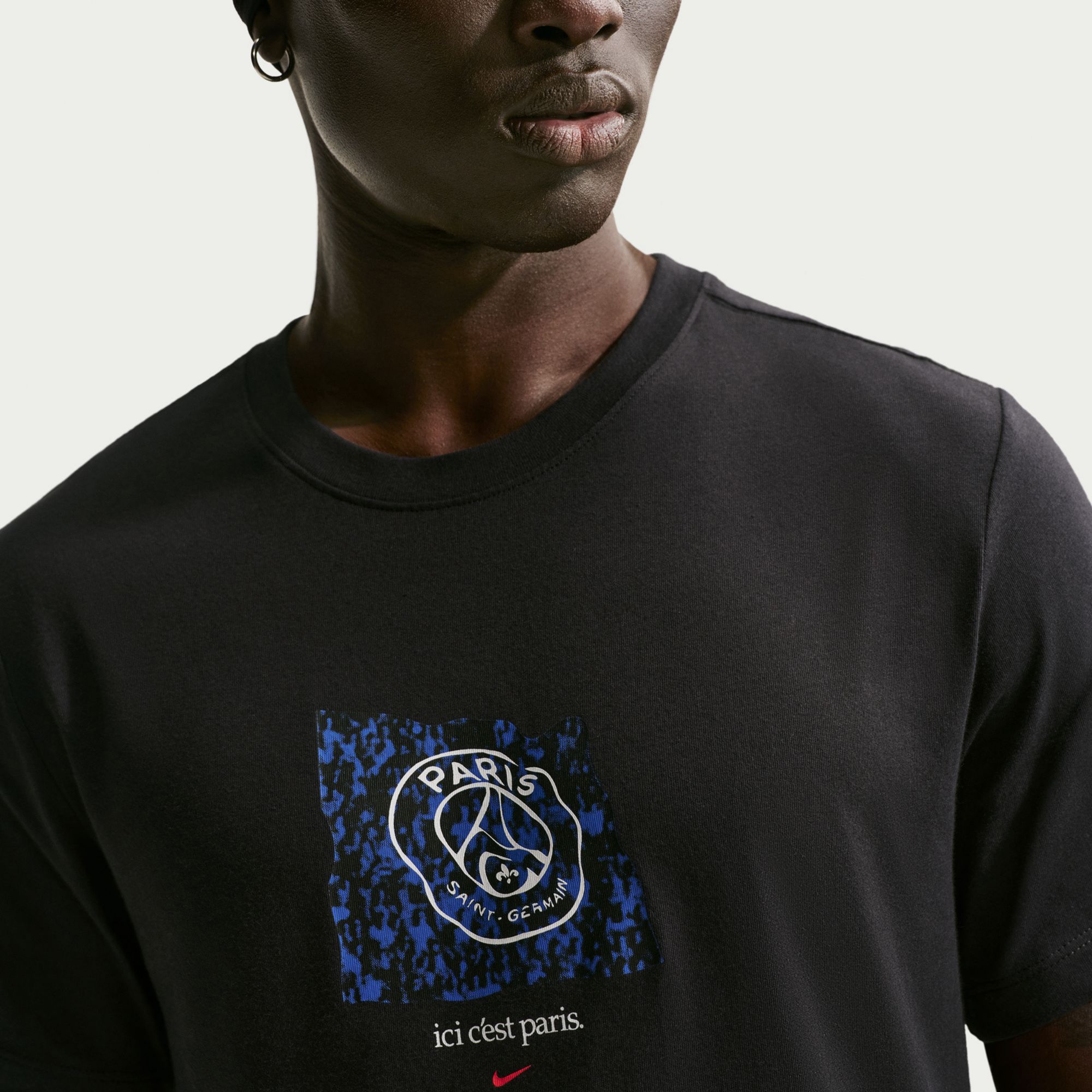 Nike Adult Paris Saint-Germain Black Fifth T-Shirt product image