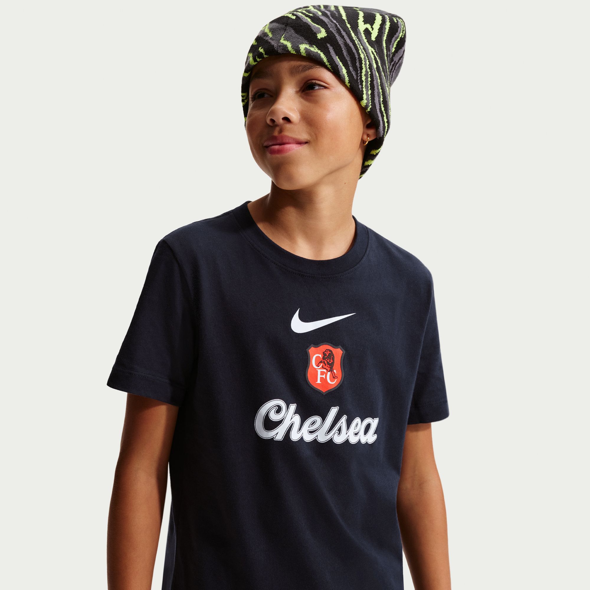 Nike Youth Chelsea FC Pitch Blue 2025 Graphic T-Shirt product image