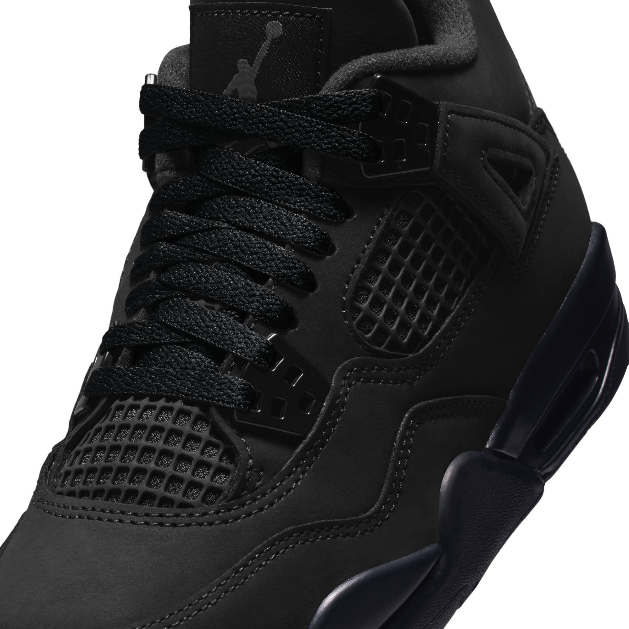 Air Jordan Kids' Grade School 4 Retro 'Black Cat' Basketball Shoes product image