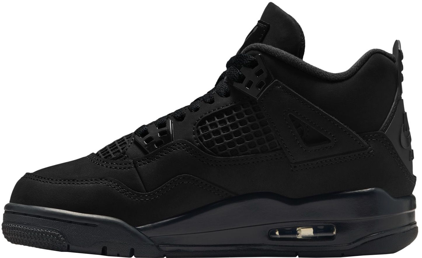 Air Jordan Kids' Grade School 4 Retro 'Black Cat' Basketball Shoes product image