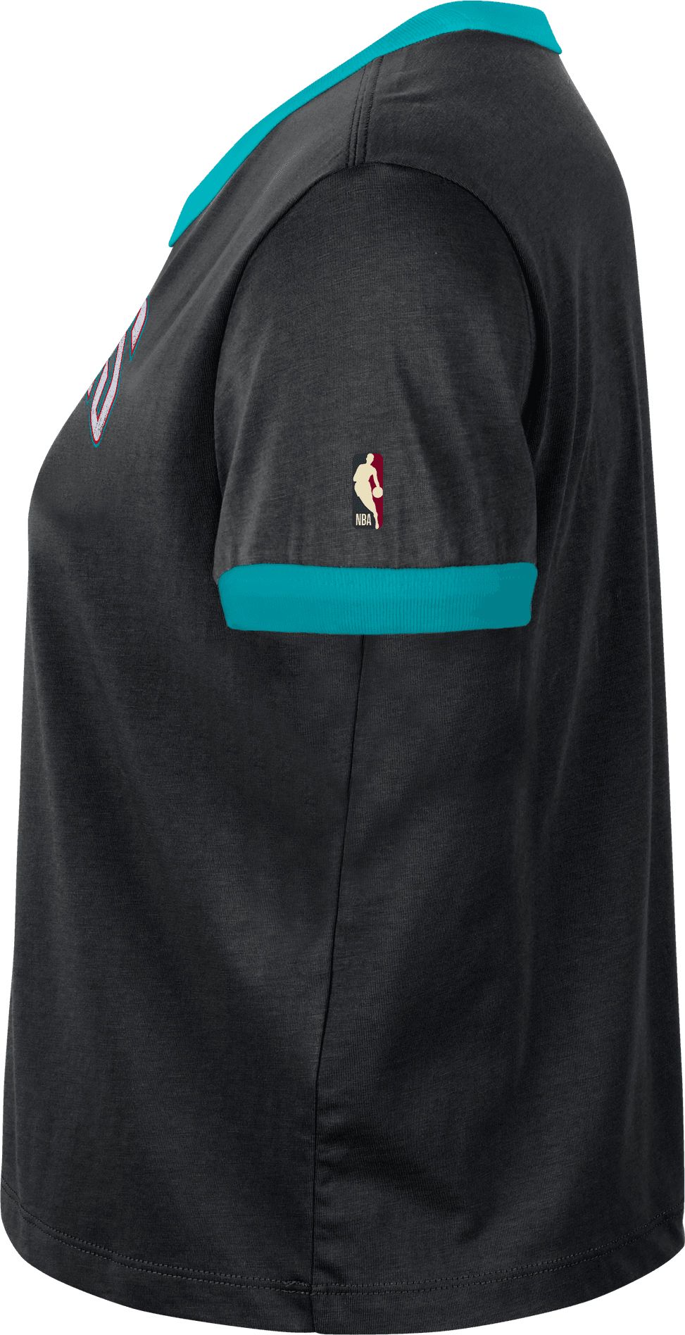 Nike Women's Memphis Grizzlies Black Hardwood Classics Ringer T-Shirt product image