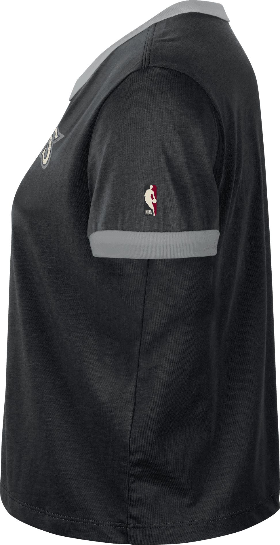 Nike Women's Minnesota Timberwolves Black Hardwood Classics Ringer T-Shirt product image