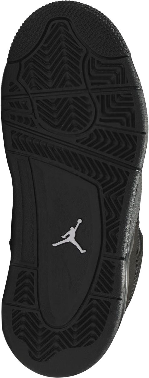 Air Jordan Kids' Preschool 4 Retro 'Black Cat' Basketball Shoes product image