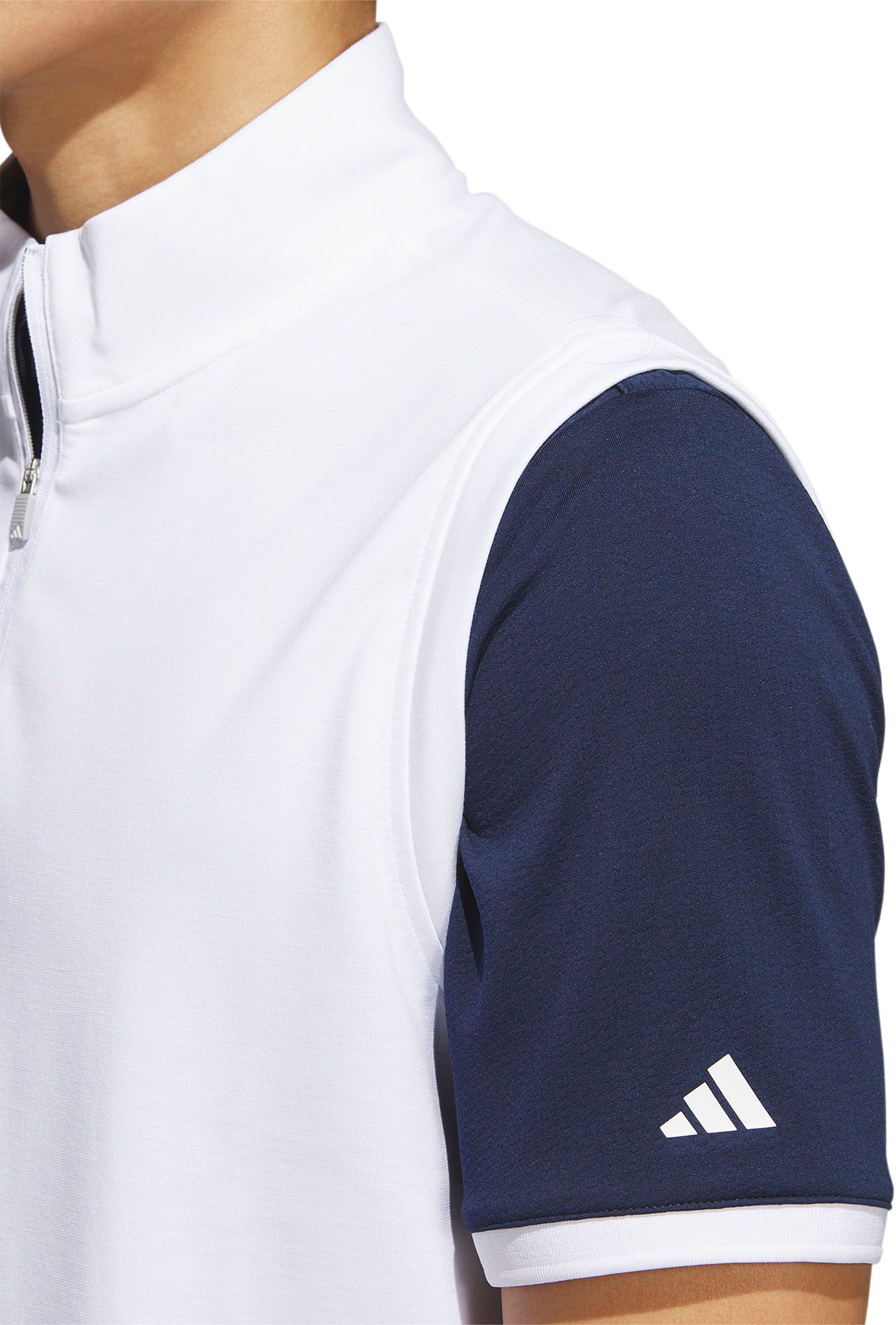 adidas Men's Elevated 1/4 Zip Golf Vest Dick's Sporting Goods
