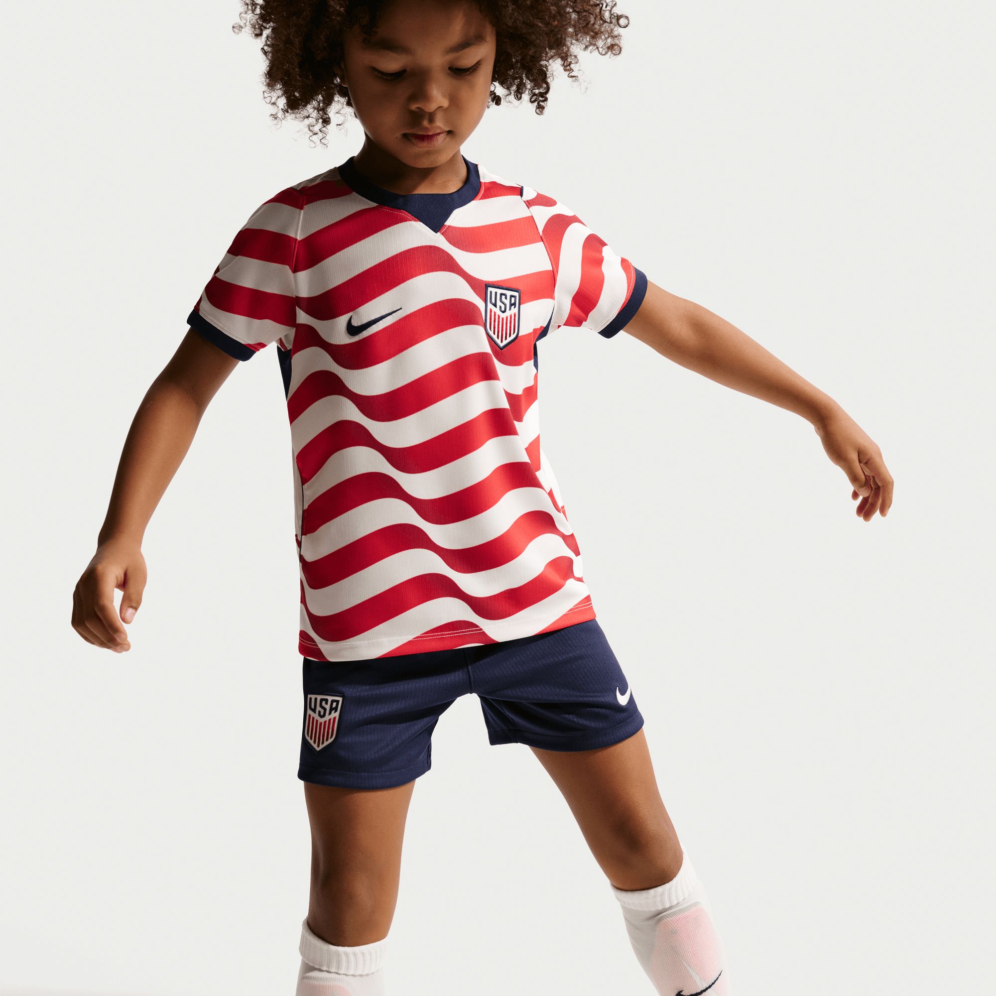 Nike Little Kids' USMNT 2026 Home Replica Jersey product image