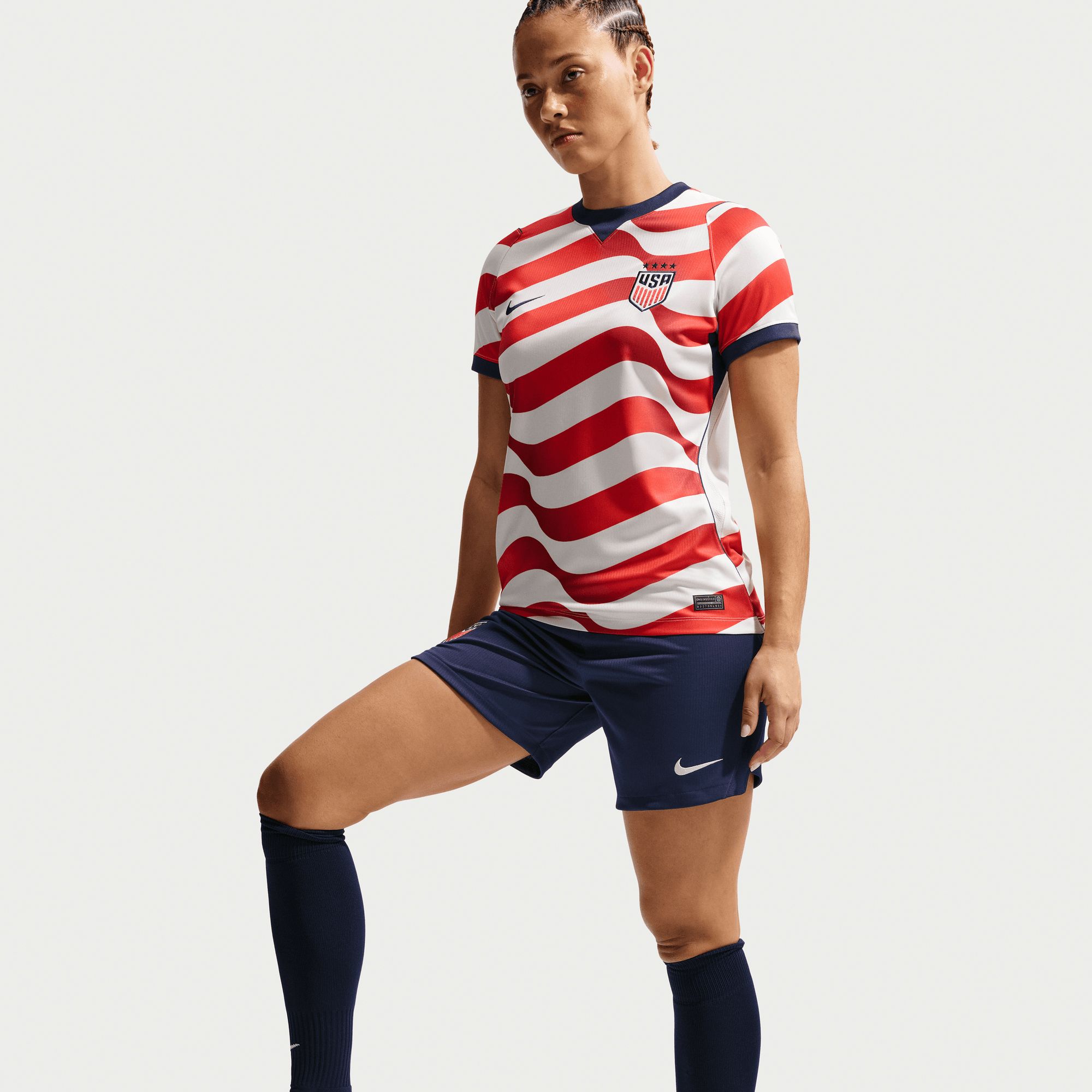 Nike Women's USMNT 2026 Home Replica Shorts product image