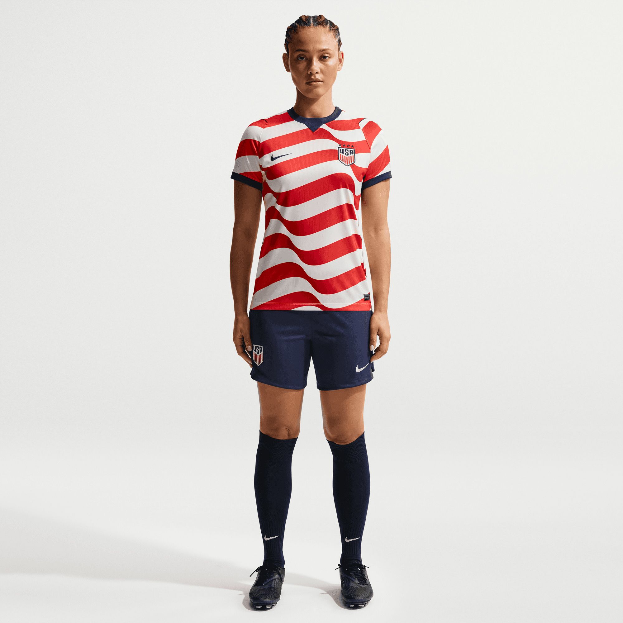 Nike Women's USMNT 2026 Home Replica Shorts product image