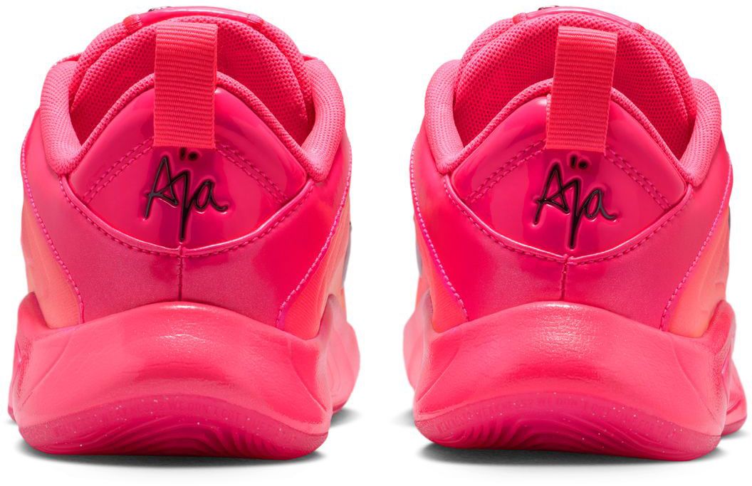 Nike Kids' Grade School A'One 'Warning Label' Basketball Shoes product image