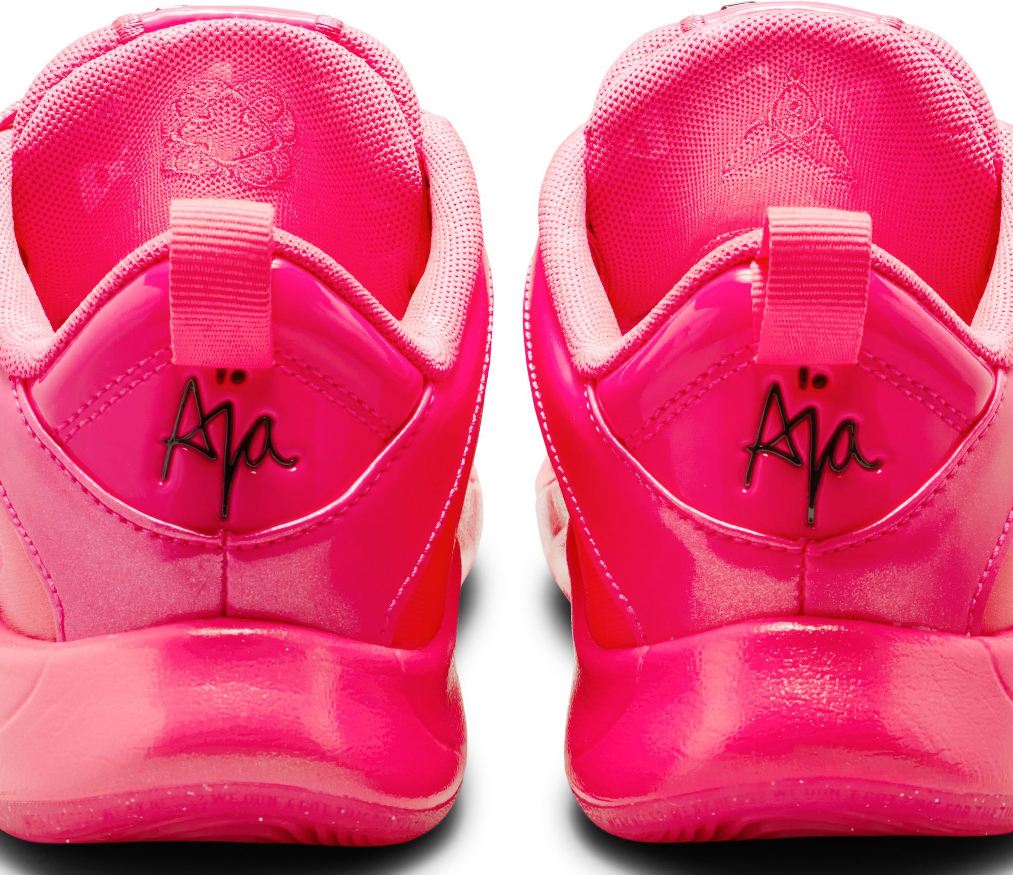 Nike Kids' Grade School A'One 'Warning Label' Basketball Shoes product image