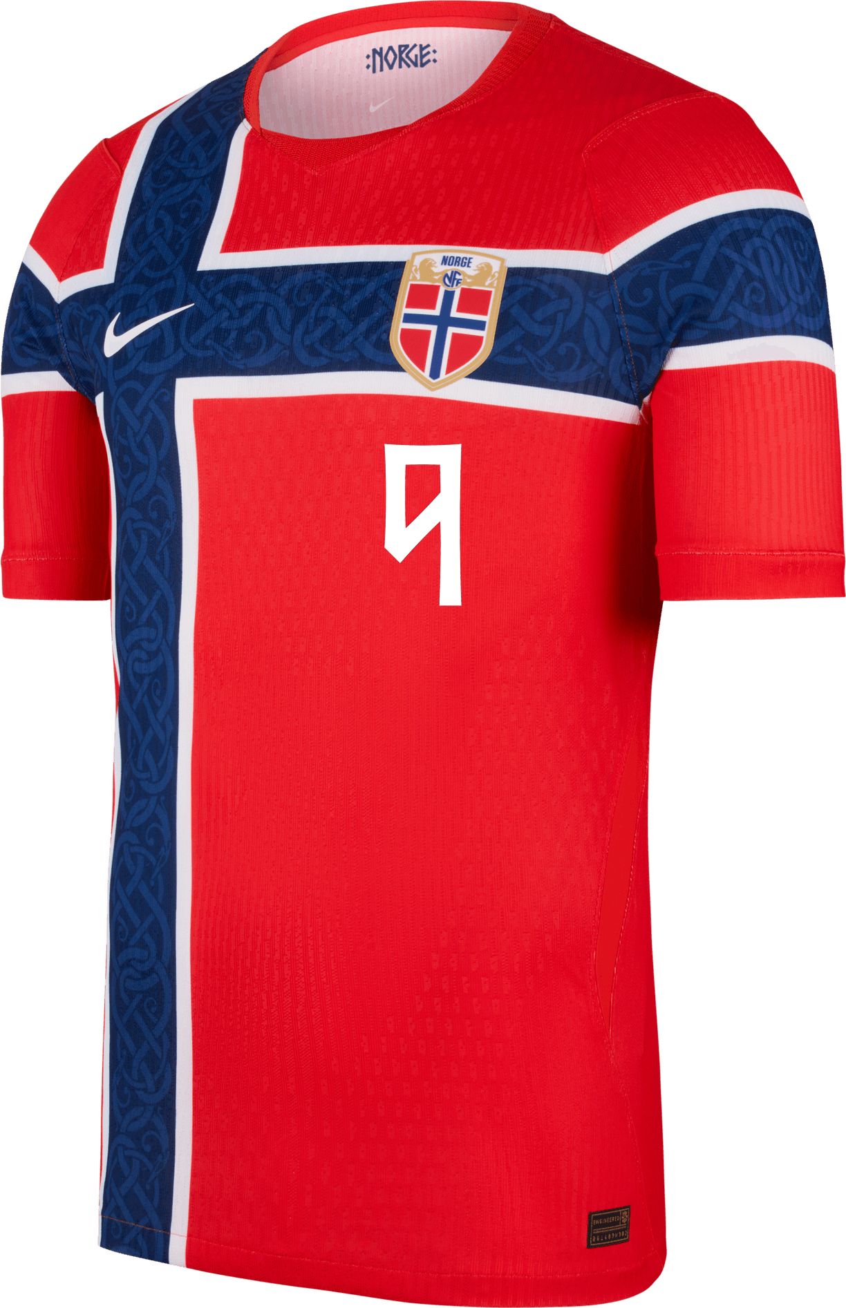 Nike Adult Norway Erling Haaland #9 2026 Home Authentic Jersey product image