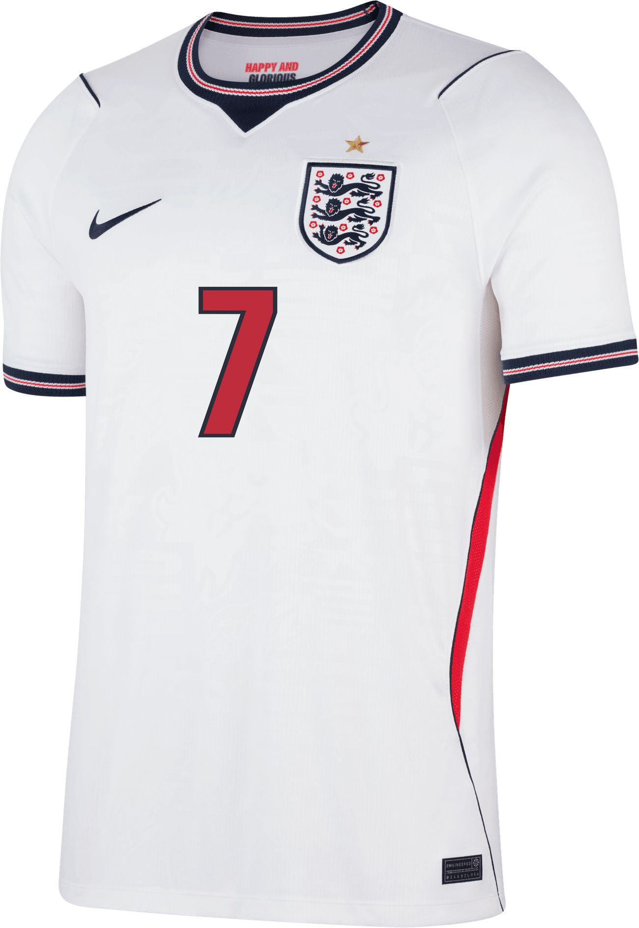 Nike Adult England Bukayo Saka #7 2026 Home Replica Jersey product image