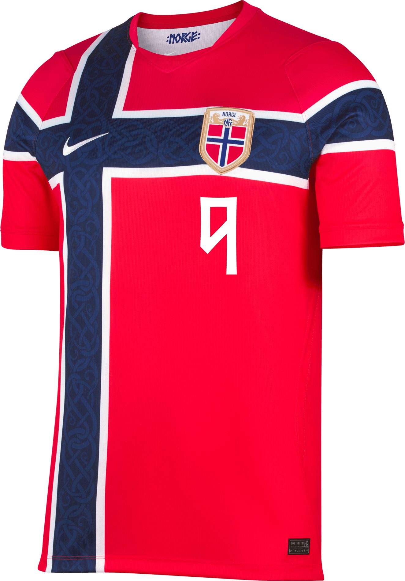 Nike Adult Norway Erling Haaland #9 2026 Home Replica Jersey product image