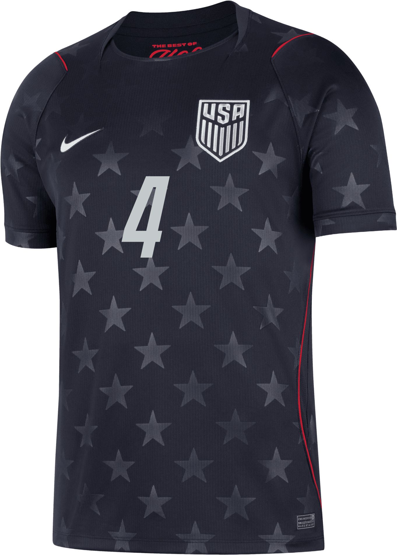 Nike Adult USMNT Tyler Adams #4 2026 Away Replica Jersey product image