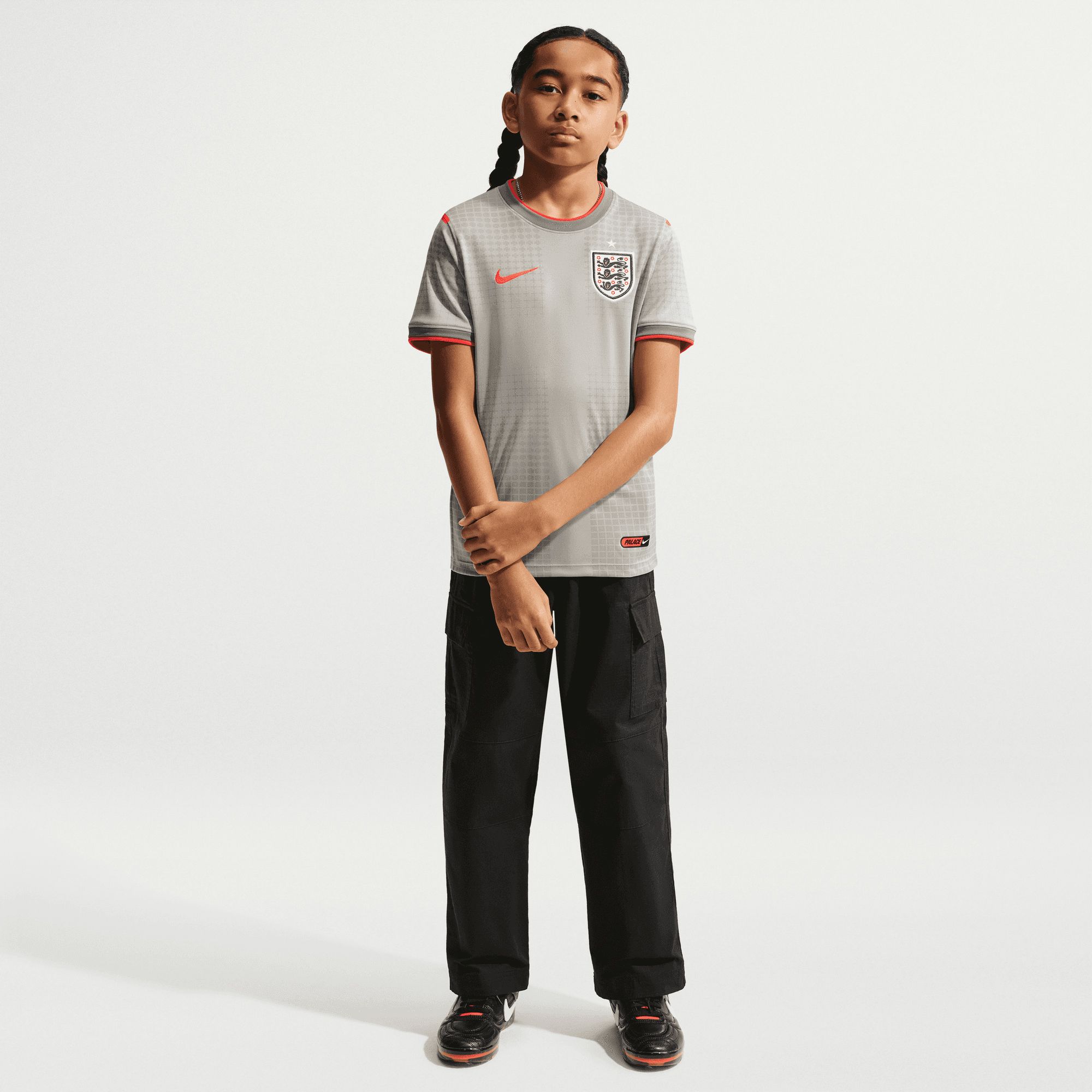 Nike X2 Youth England X Palace 2026 Home Prematch Jersey | Dick's