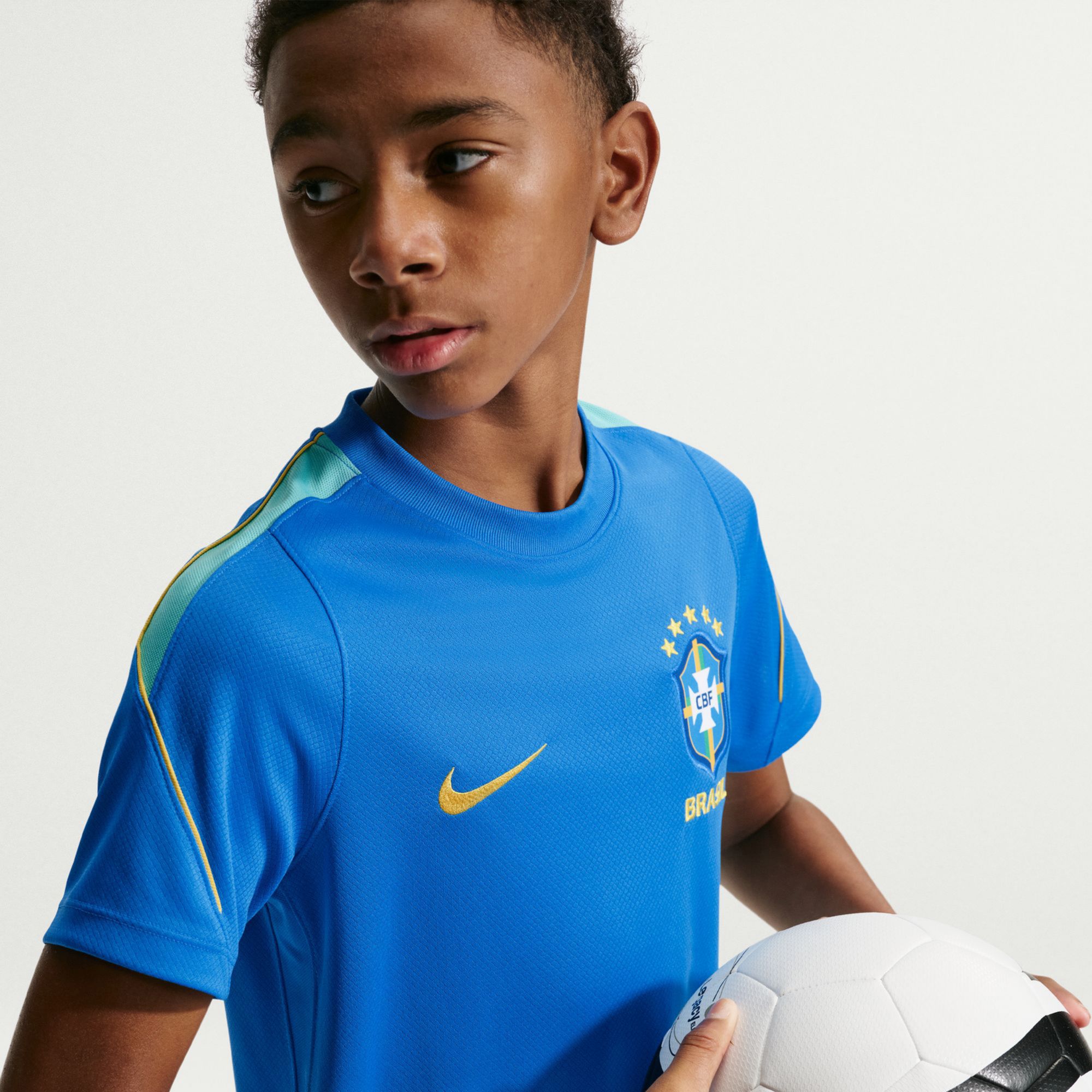 Nike Youth Brazil 2026 Home Strike Training Jersey product image