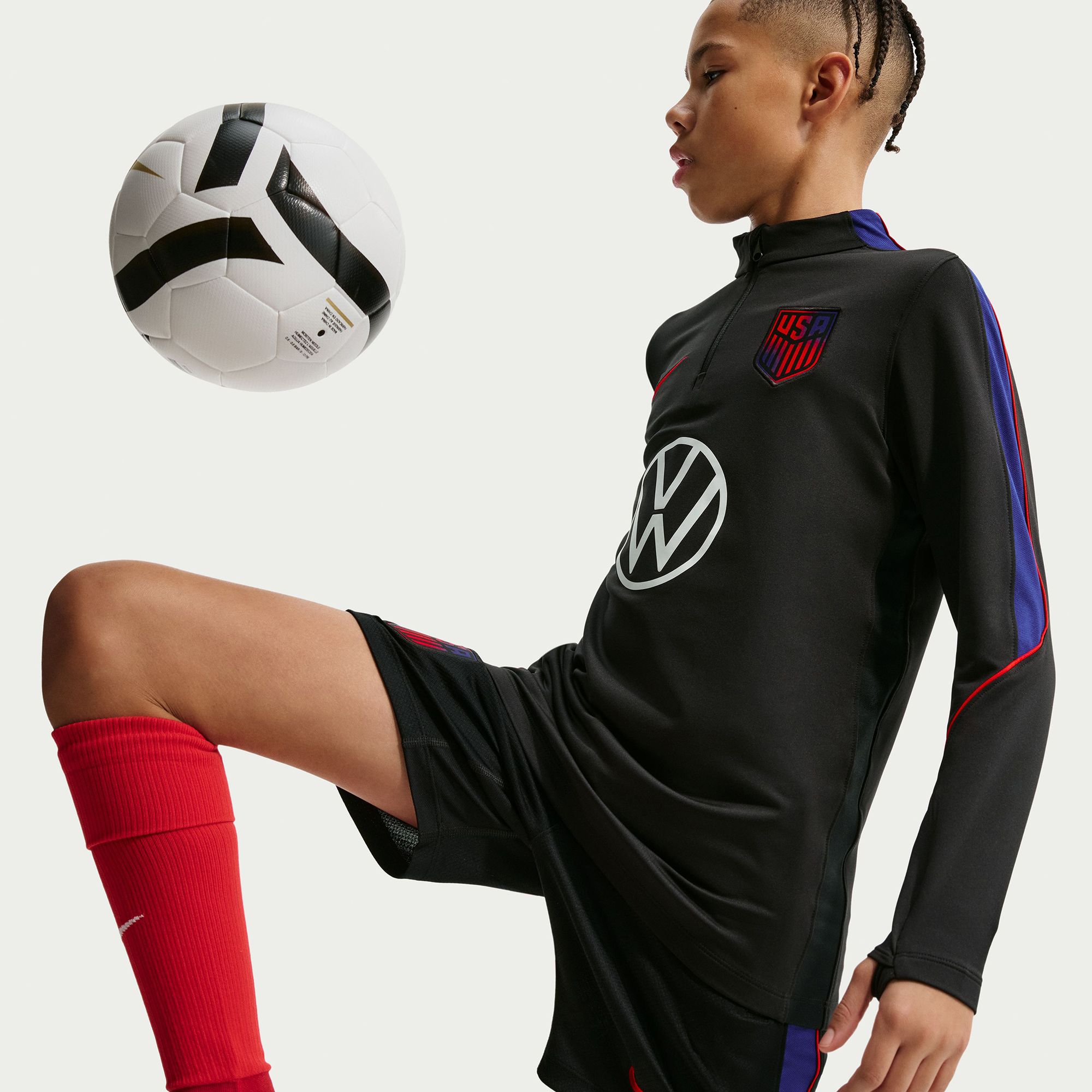 Nike Youth USMNT 2026 Home Strike Training Quarter-Zip product image
