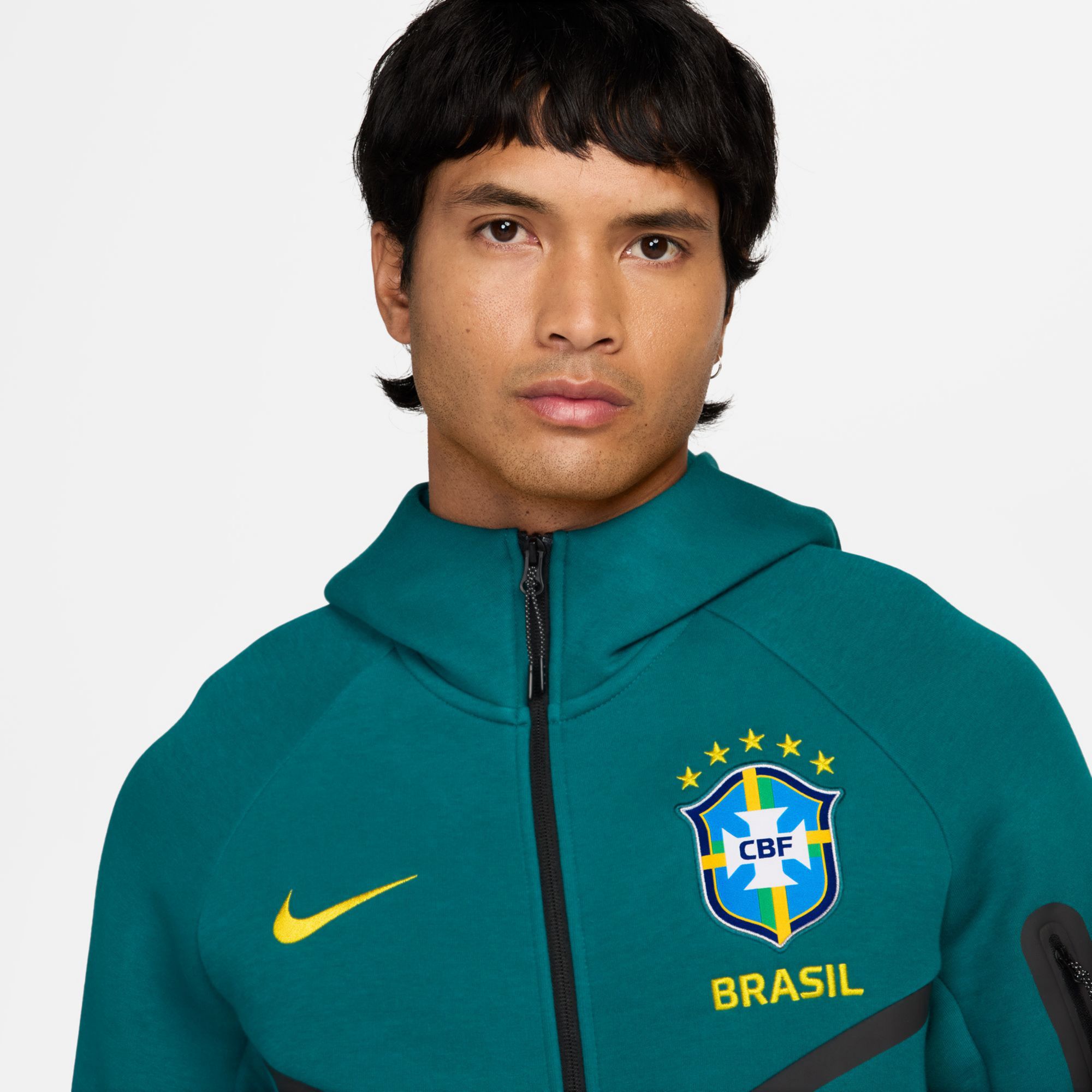 Nike Adult Brazil 2026 Home Tech Fleece Full-Zip Hoodie product image