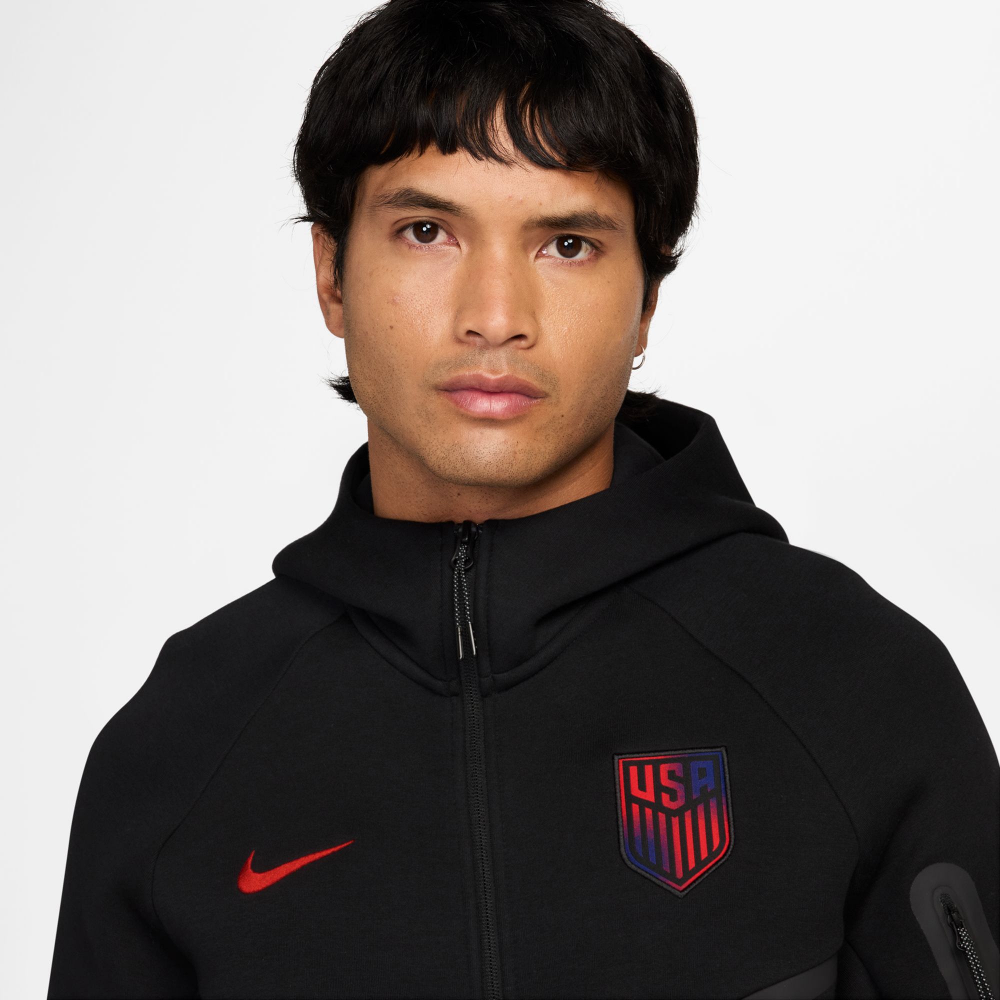 Nike Adult USMNT 2026 Home Tech Fleece Full-Zip Hoodie product image