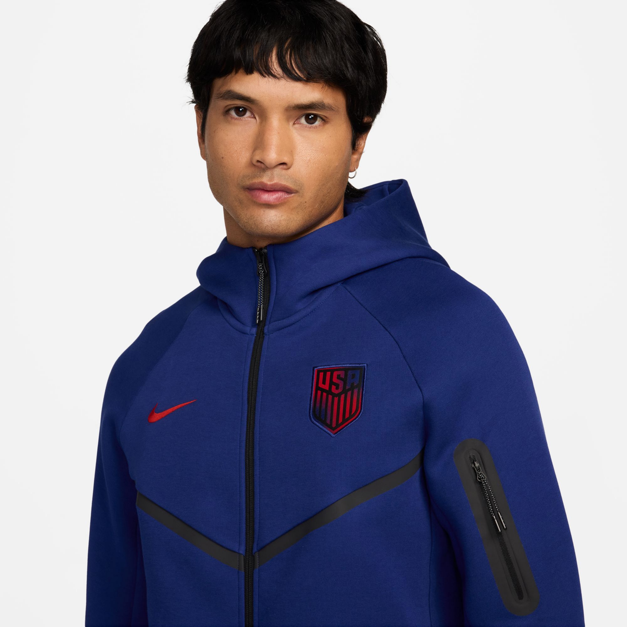 Nike Adult USMNT 2026 Alternate Tech Fleece Full-Zip Hoodie product image
